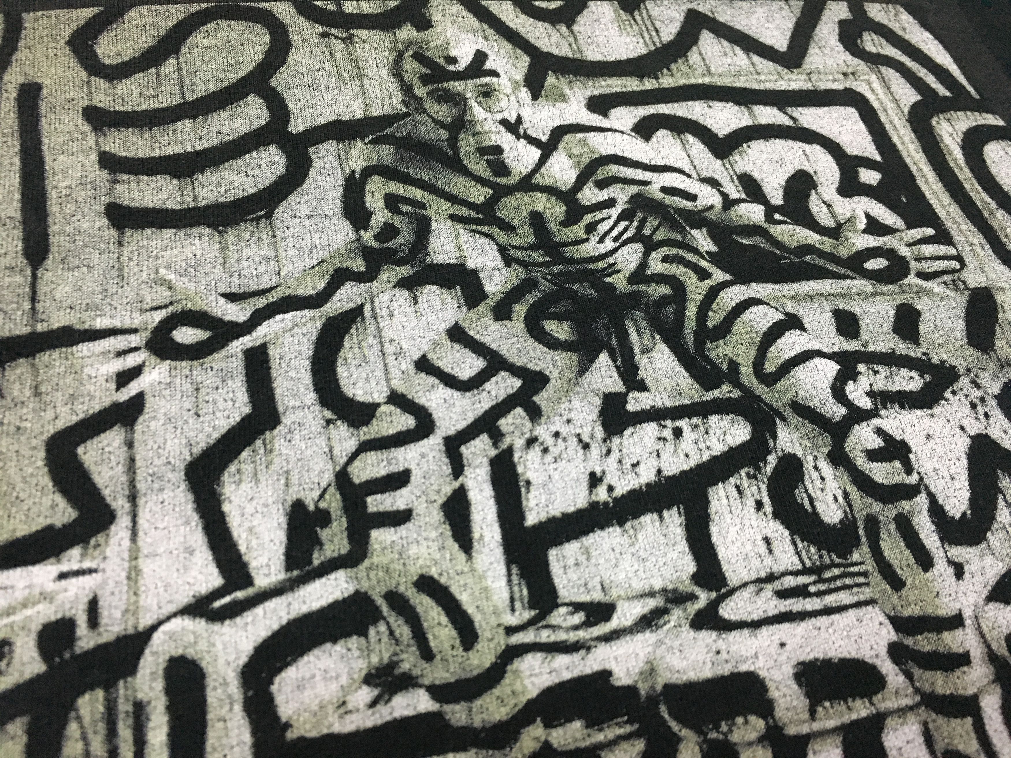 Keith Haring × Vintage Rare Vintage Keith Haring shirt Naked Graffiti 1992 Size US M / EU 48-50 / 2 - 1 Thumbnail