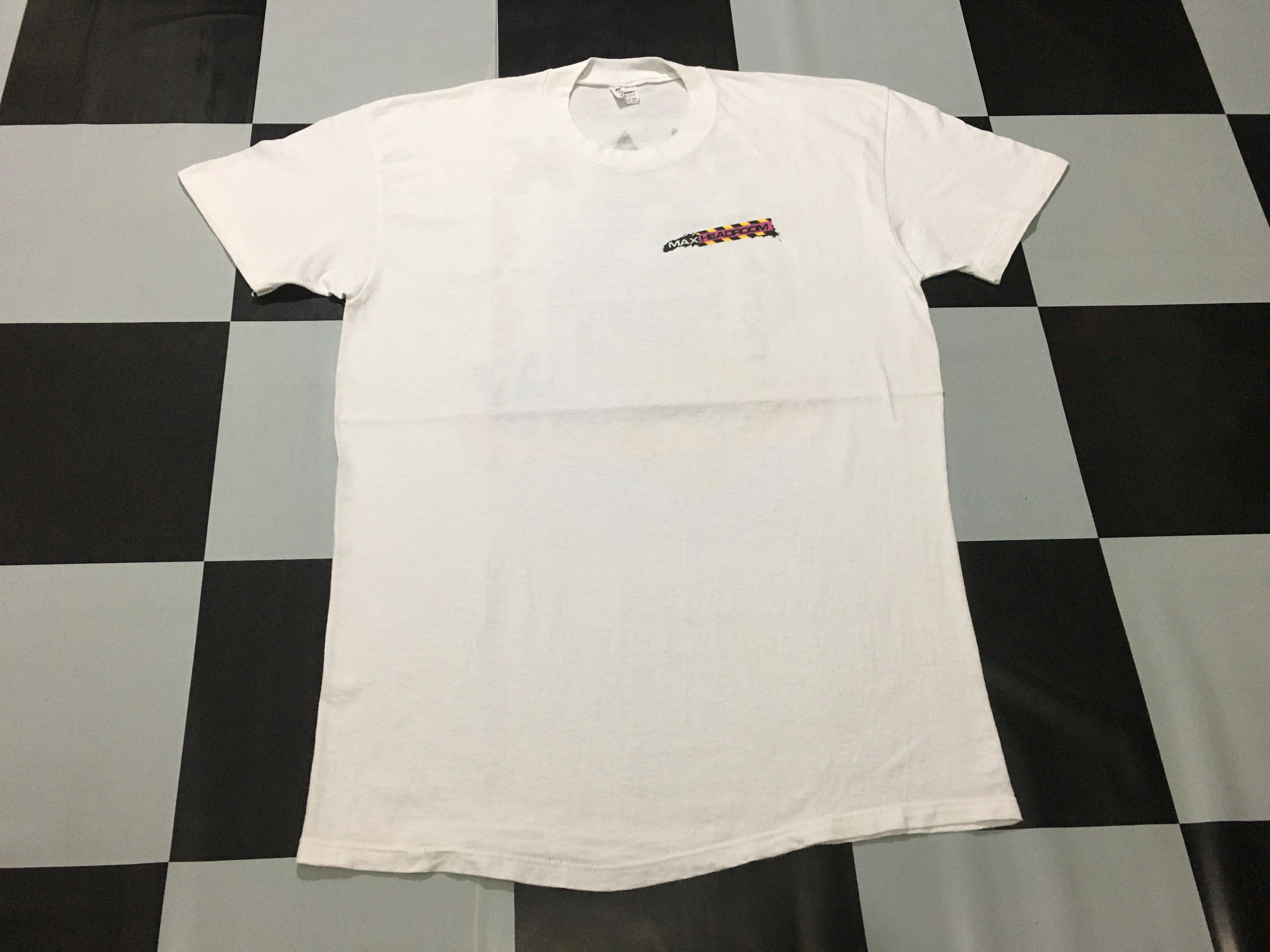 Vintage Vintage Max Headroom shirt 1987 Home on the range Size US XL / EU 56 / 4 - 3 Thumbnail