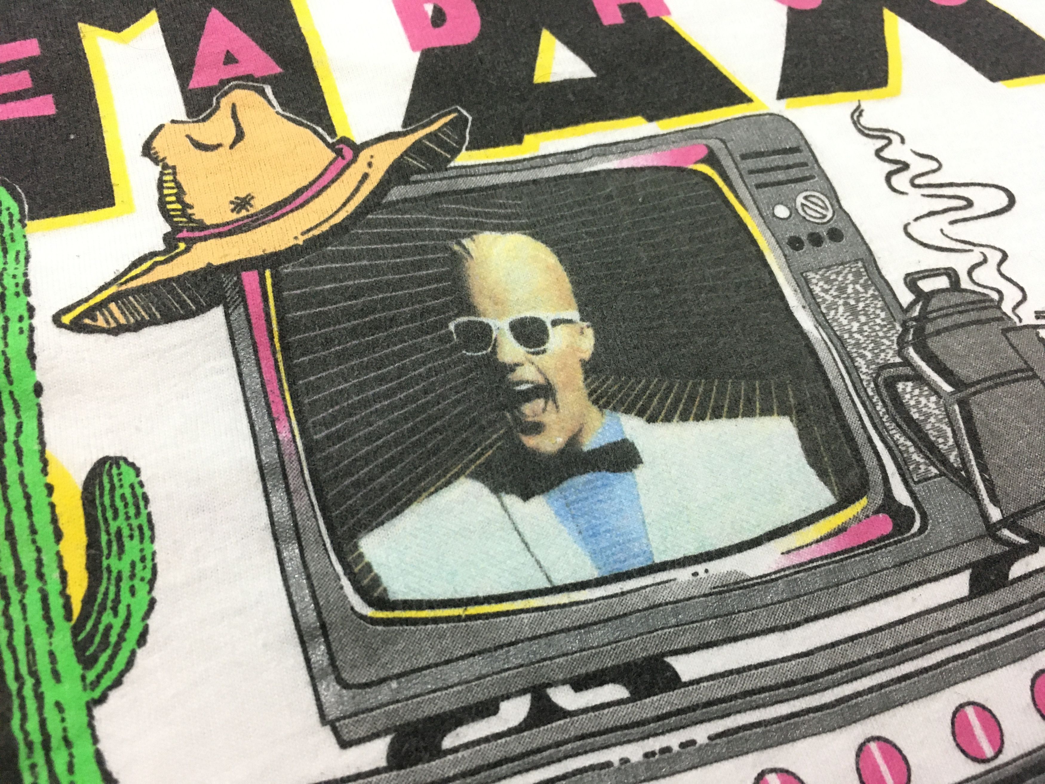 Vintage Vintage Max Headroom shirt 1987 Home on the range Size US XL / EU 56 / 4 - 7 Thumbnail