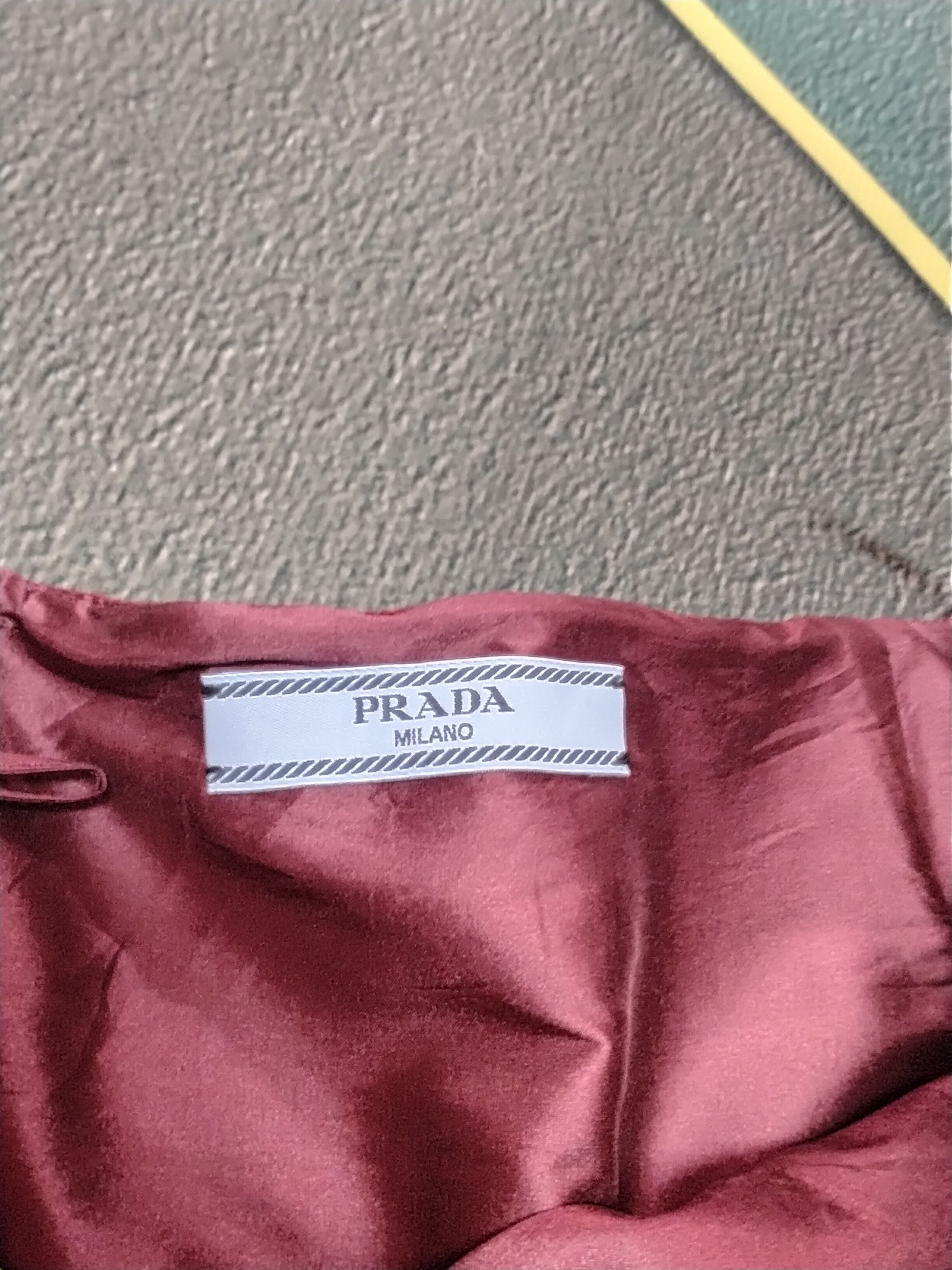 Prada PRADA WOOL MIDI SKIRT Size 38" / US 16 / IT 52 - 6 Thumbnail