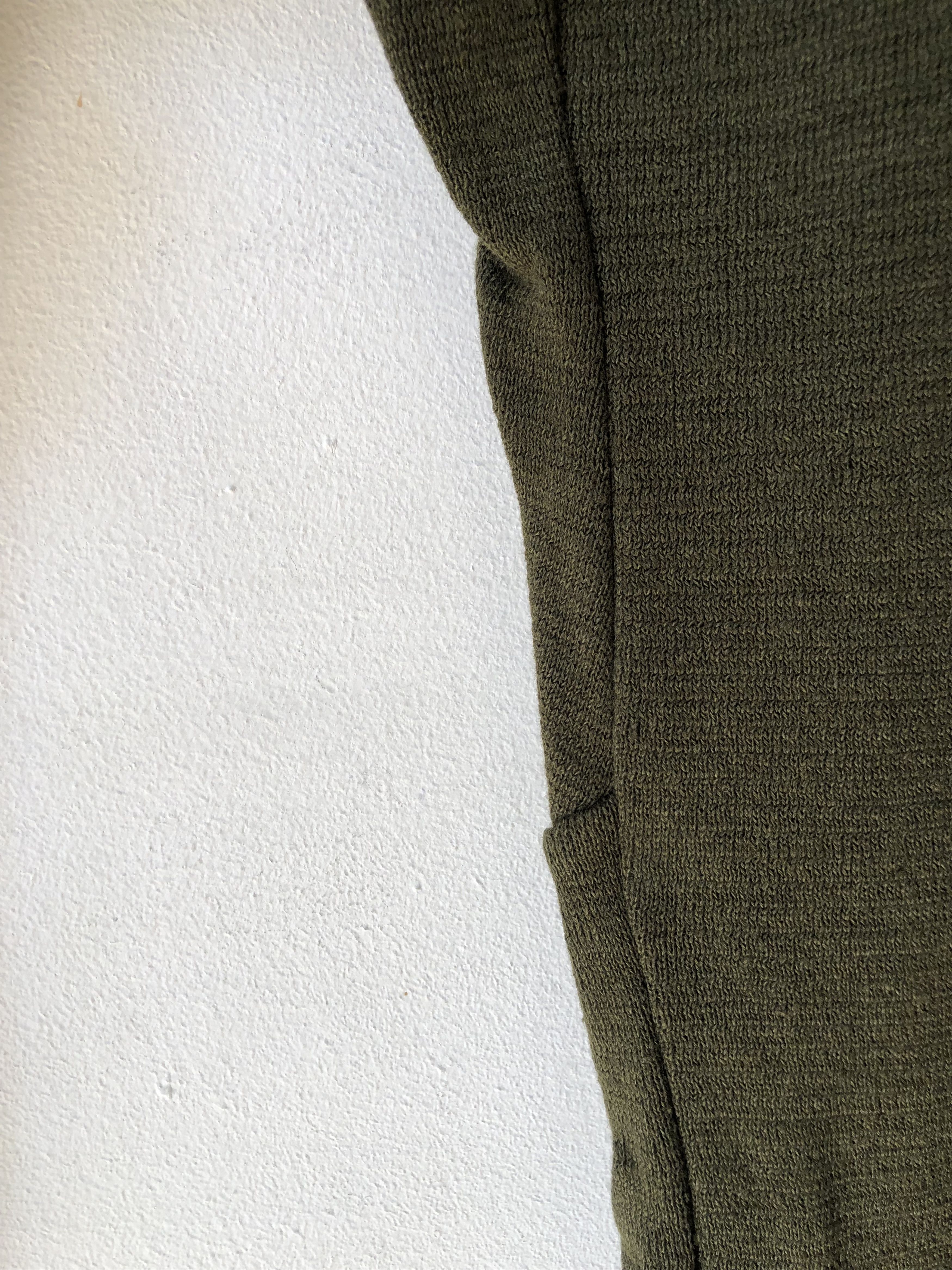 Haider Ackermann New! Knit Jogging Pulau Khaki Size US 36 / EU 52 - 8 Thumbnail