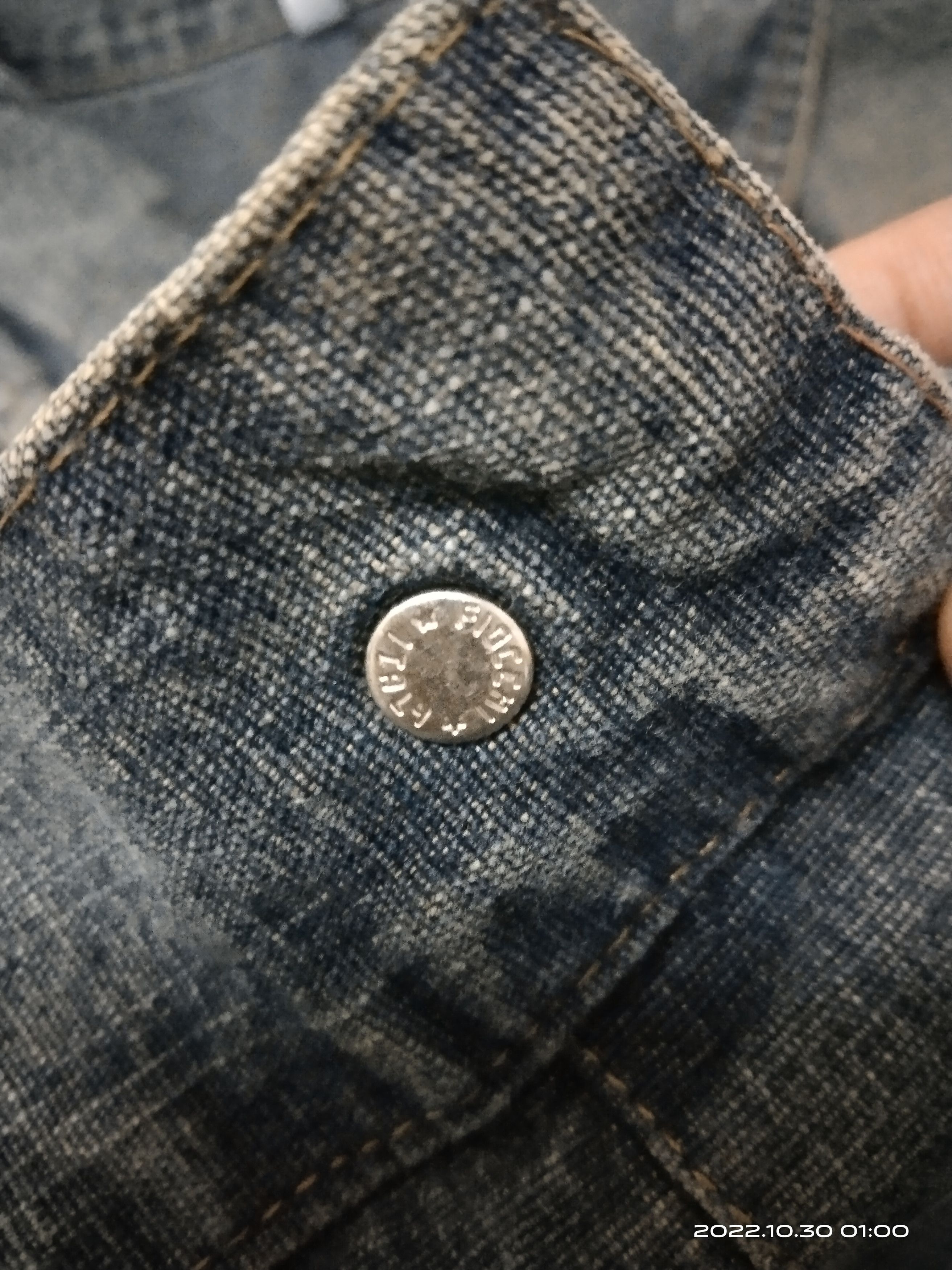 Katharine Hamnett London DiSTRESSED RUSTY VINTAGE KATHARINE HAMNETT SINGLE POCKET Size US L / EU 52-54 / 3 - 7 Thumbnail