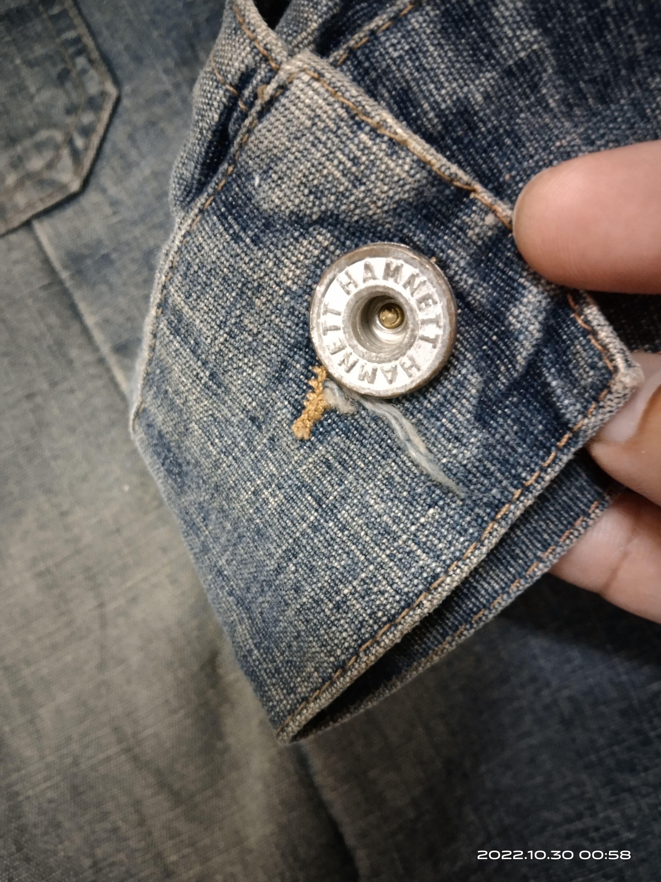Katharine Hamnett London DiSTRESSED RUSTY VINTAGE KATHARINE HAMNETT SINGLE POCKET Size US L / EU 52-54 / 3 - 8 Thumbnail