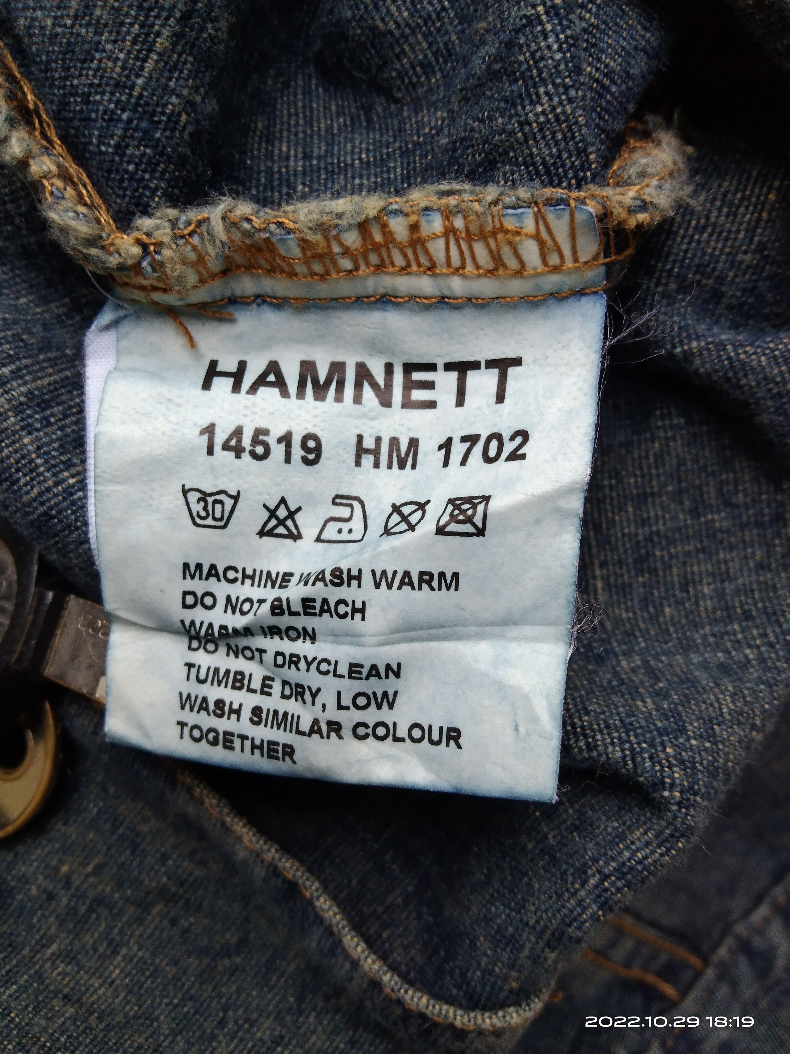 Katharine Hamnett London DiSTRESSED RUSTY VINTAGE KATHARINE HAMNETT SINGLE POCKET Size US L / EU 52-54 / 3 - 10 Thumbnail