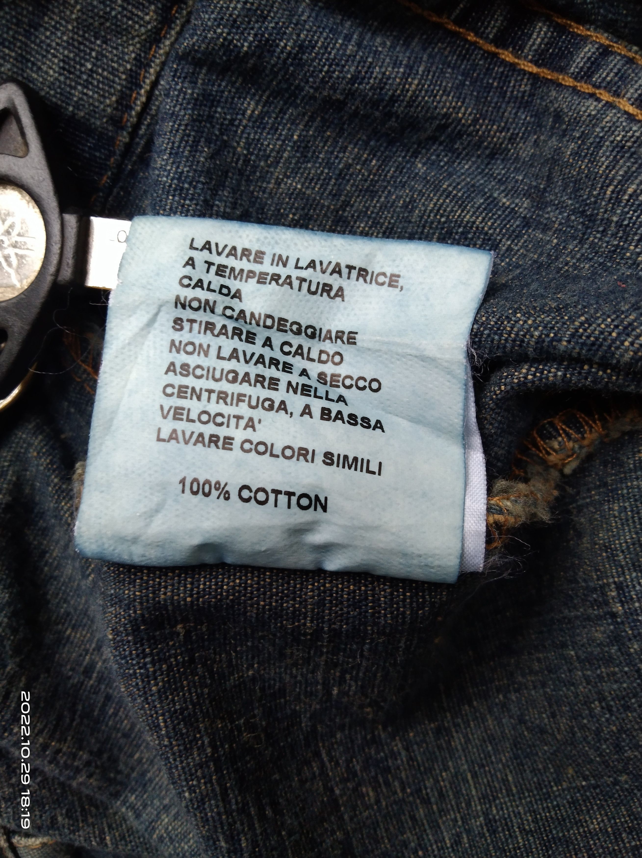 Katharine Hamnett London DiSTRESSED RUSTY VINTAGE KATHARINE HAMNETT SINGLE POCKET Size US L / EU 52-54 / 3 - 9 Thumbnail