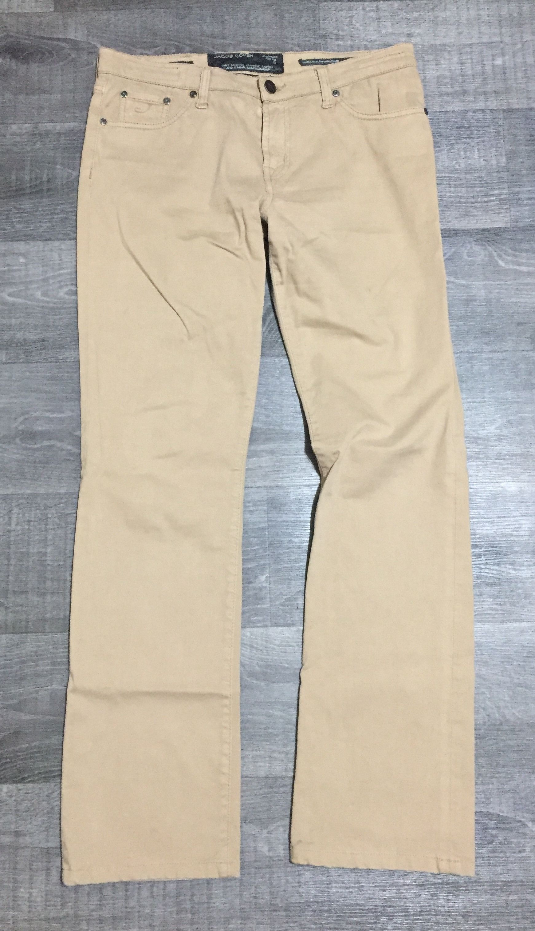 Jacob Cohen Women’s Jacob Cohen Sand Chino Pants Trousers Size 32" / US 10 / IT 46 - 2 Thumbnail