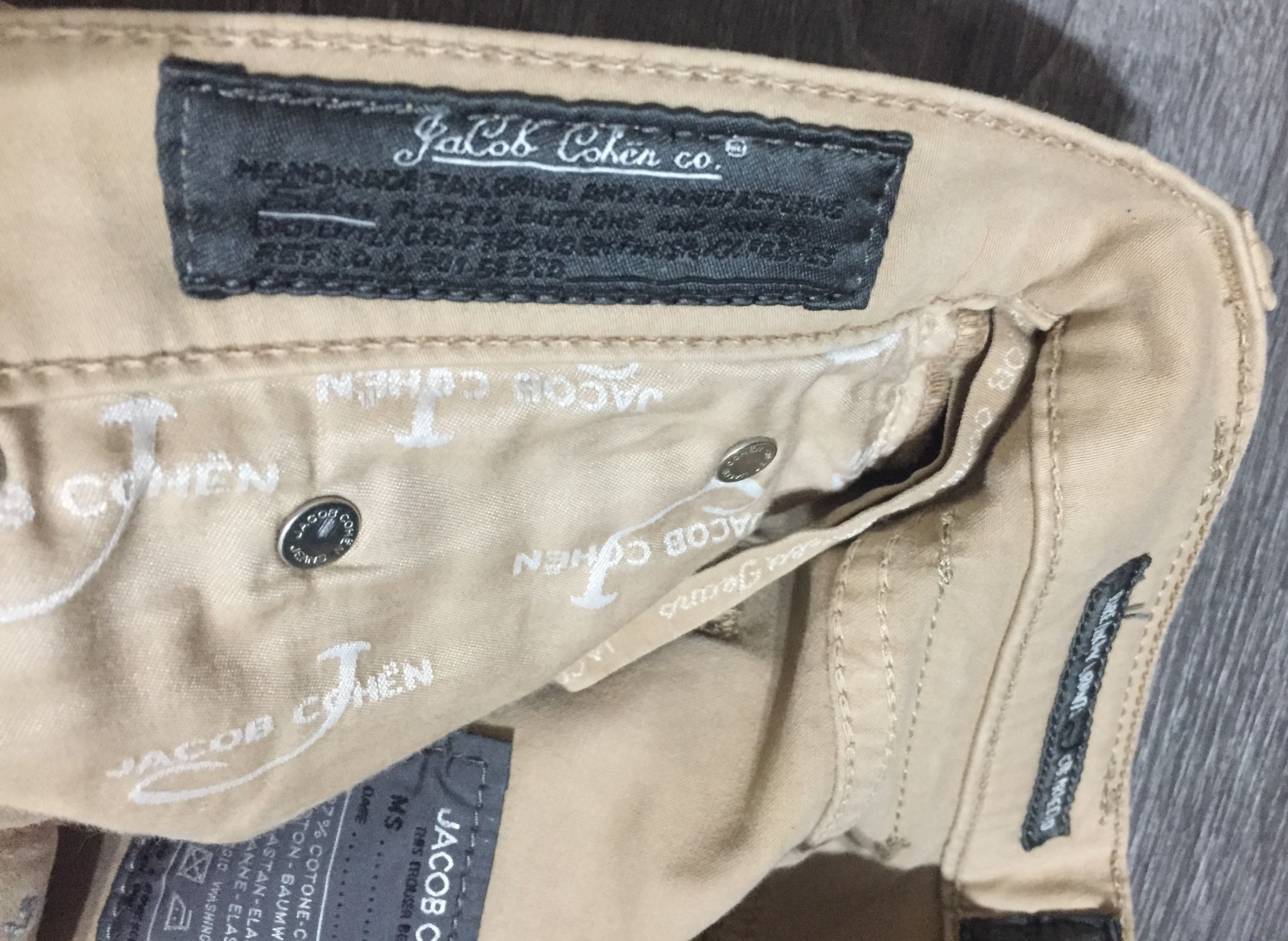 Jacob Cohen Women’s Jacob Cohen Sand Chino Pants Trousers Size 32" / US 10 / IT 46 - 4 Thumbnail