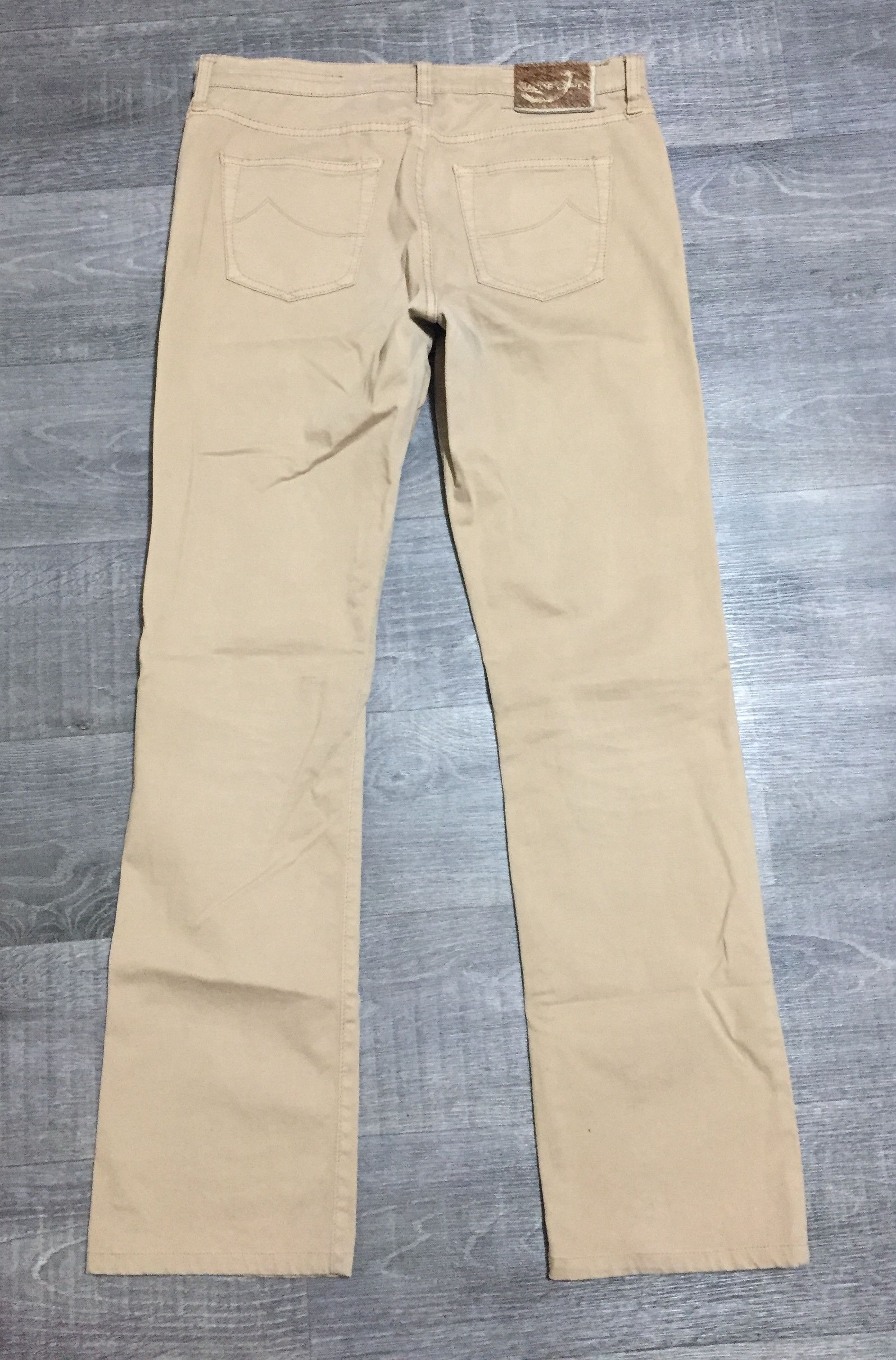 Jacob Cohen Women’s Jacob Cohen Sand Chino Pants Trousers Size 32" / US 10 / IT 46 - 3 Thumbnail