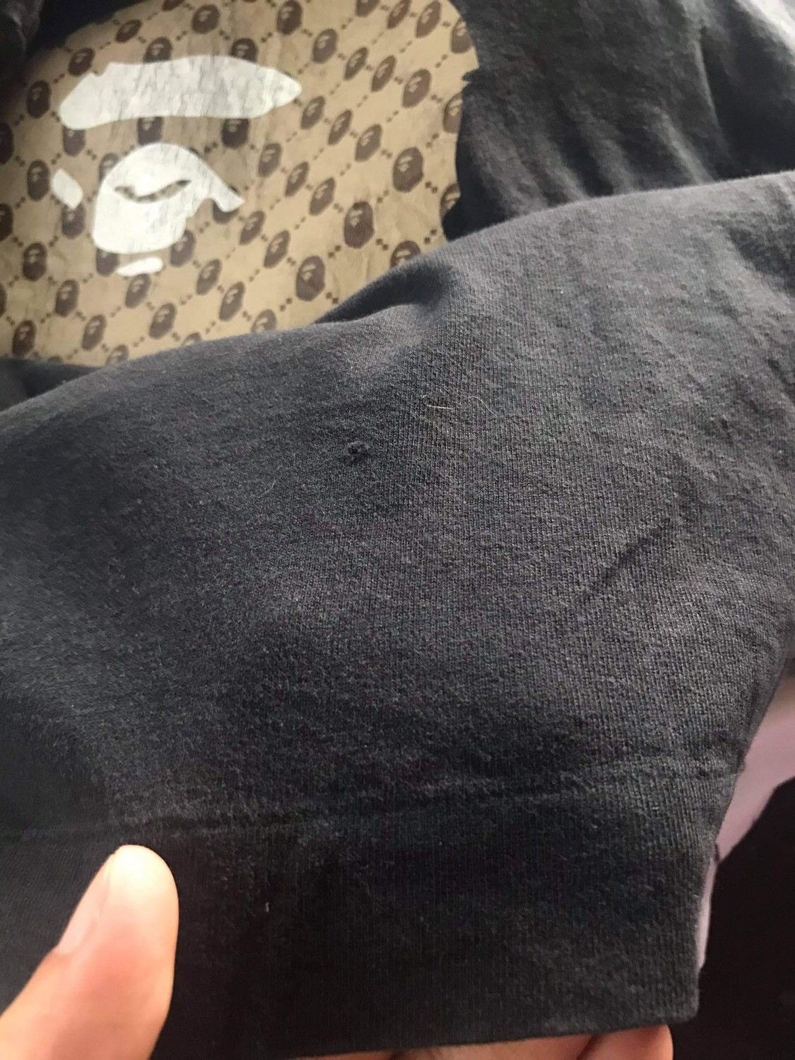 Bape ARCHIVE Vintage A Bathing Ape Gucci Monogram Tee Shirt Size US M / EU 48-50 / 2 - 8 Thumbnail