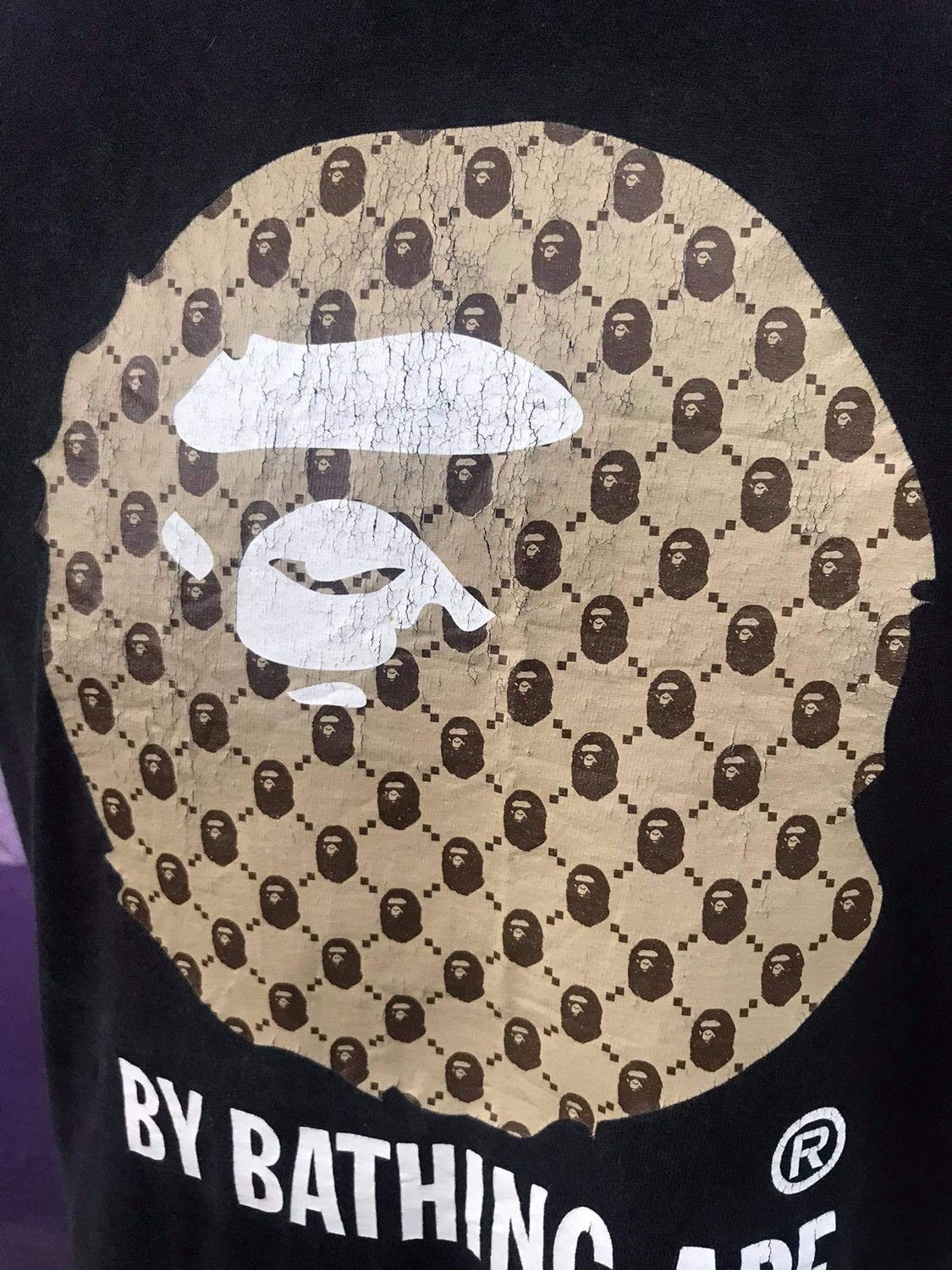 Bape ARCHIVE Vintage A Bathing Ape Gucci Monogram Tee Shirt Size US M / EU 48-50 / 2 - 2 Thumbnail