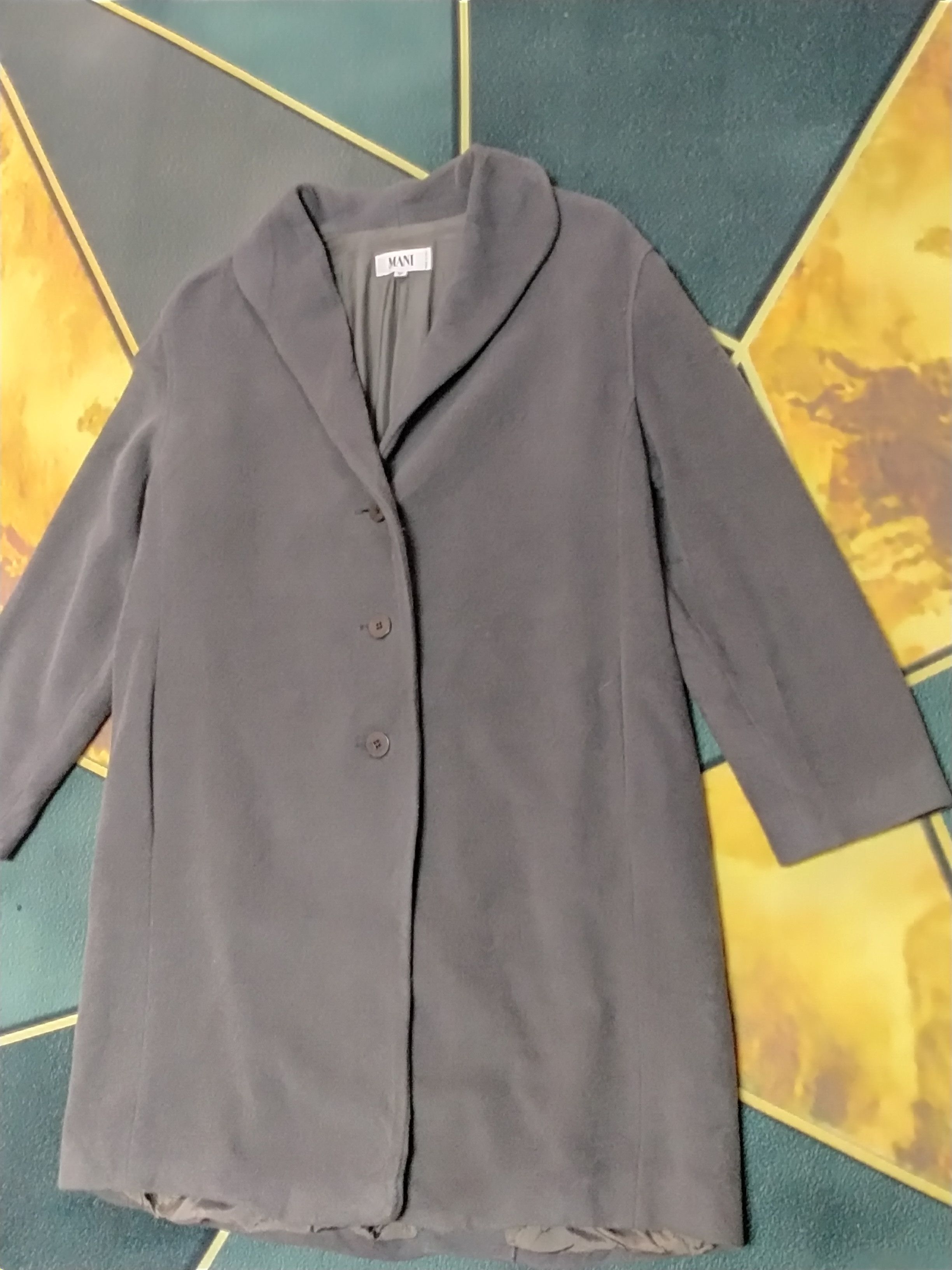 Giorgio Armani MANI BY GIORGIO ARMANI WOOL BUTTON UP COAT Size L / US 10 / IT 46 - 2 Thumbnail