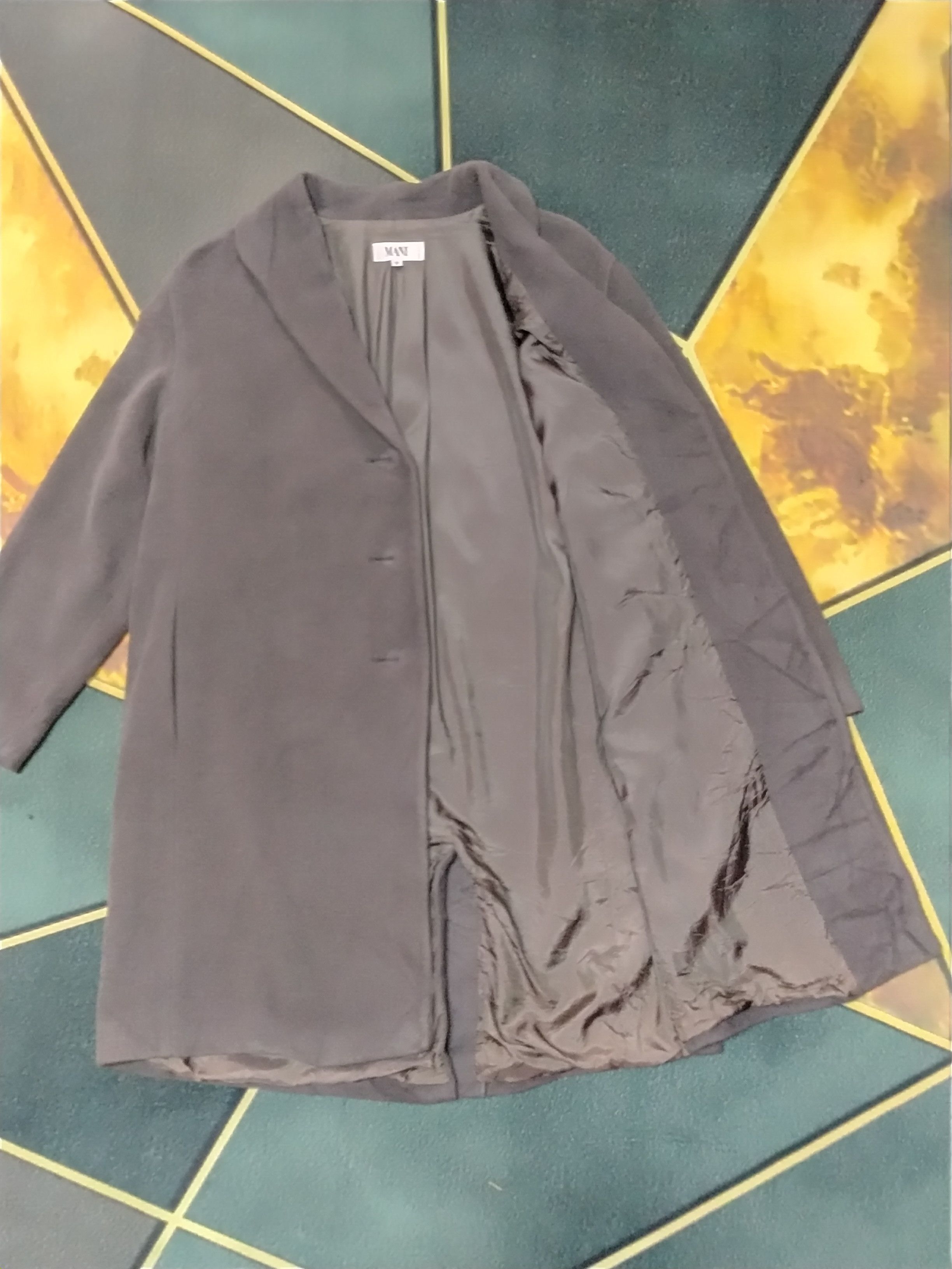 Giorgio Armani MANI BY GIORGIO ARMANI WOOL BUTTON UP COAT Size L / US 10 / IT 46 - 4 Thumbnail