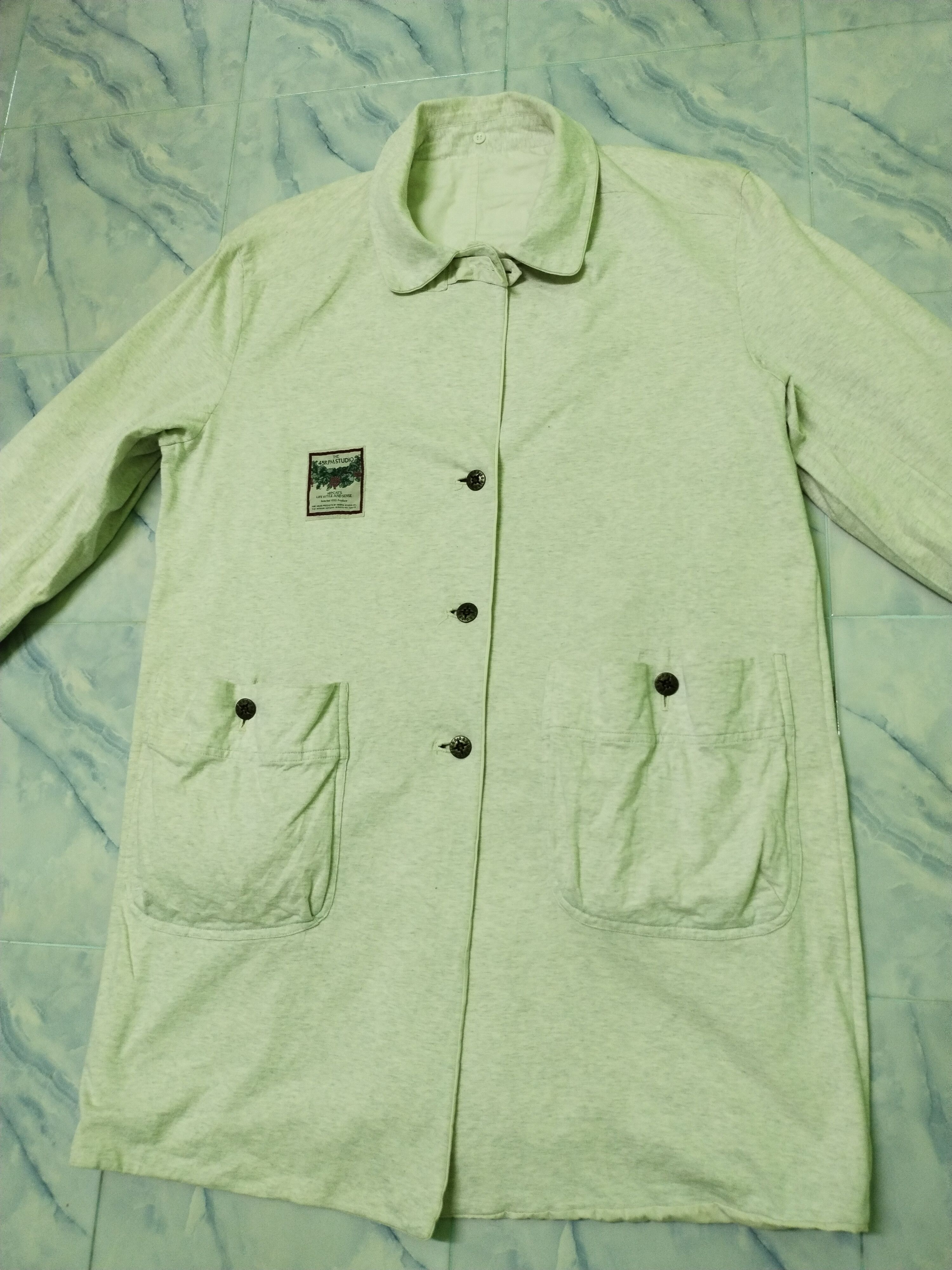 45rpm × Japanese Brand × Vintage Vintage 90s 45rpm Outerwear Reversible Jacket Size US L / EU 52-54 / 3 - 11 Thumbnail
