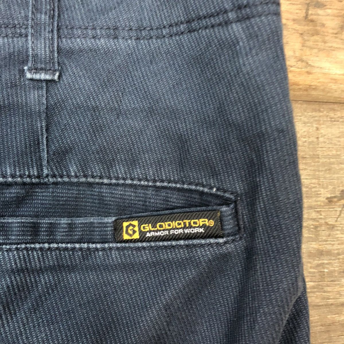 Japanese Brand DLL Gladiator Dark Blue Multipocket Cargo Pants #c985 Size US 32 / EU 48 - 10 Thumbnail