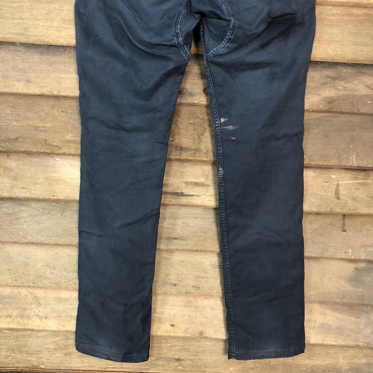 Japanese Brand DLL Gladiator Dark Blue Multipocket Cargo Pants #c985 Size US 32 / EU 48 - 9 Thumbnail