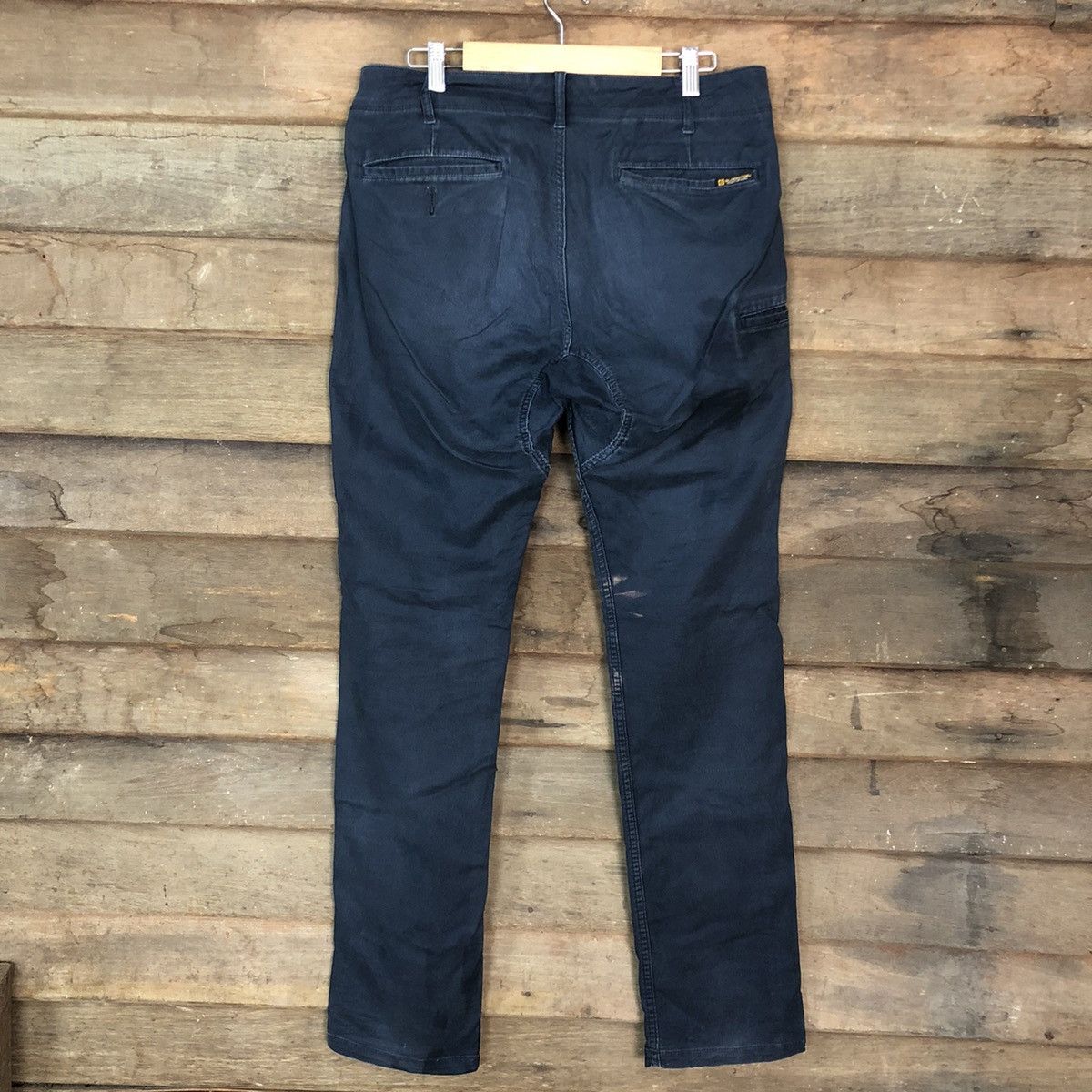 Japanese Brand DLL Gladiator Dark Blue Multipocket Cargo Pants #c985 Size US 32 / EU 48 - 7 Thumbnail