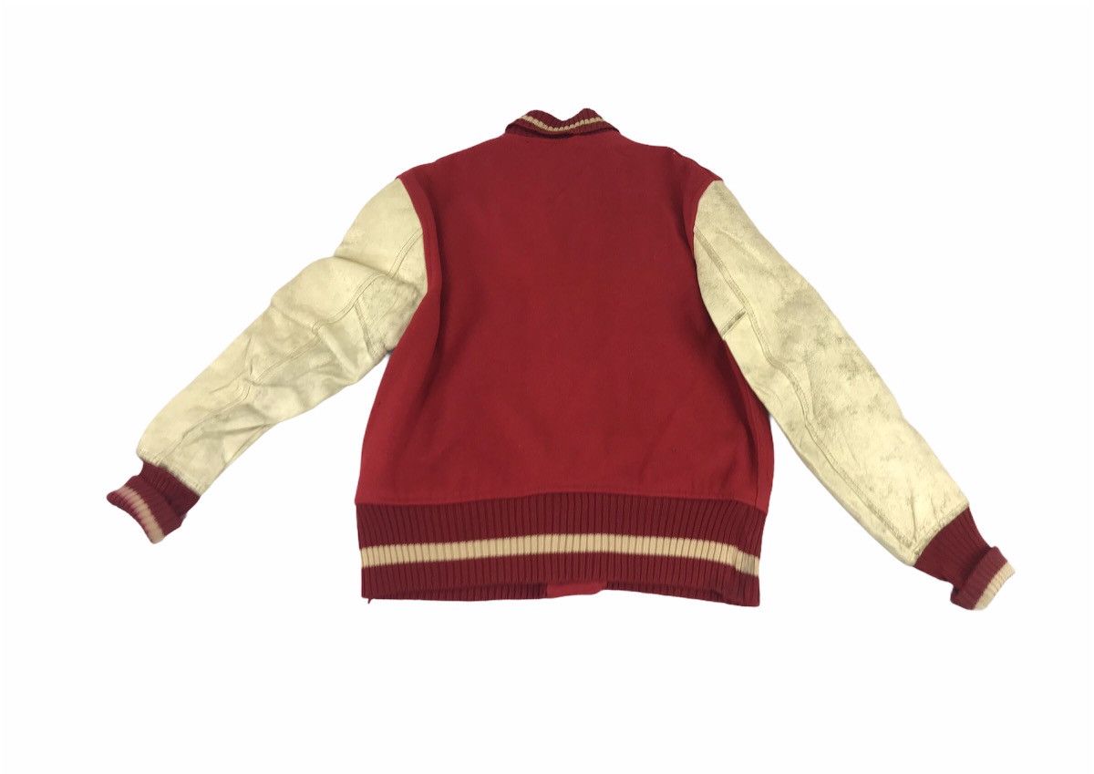 Vintage Vintage Whiting Los Angeles PS Leather Jacket Varsity Wool Size US S / EU 44-46 / 1 - 2 Thumbnail