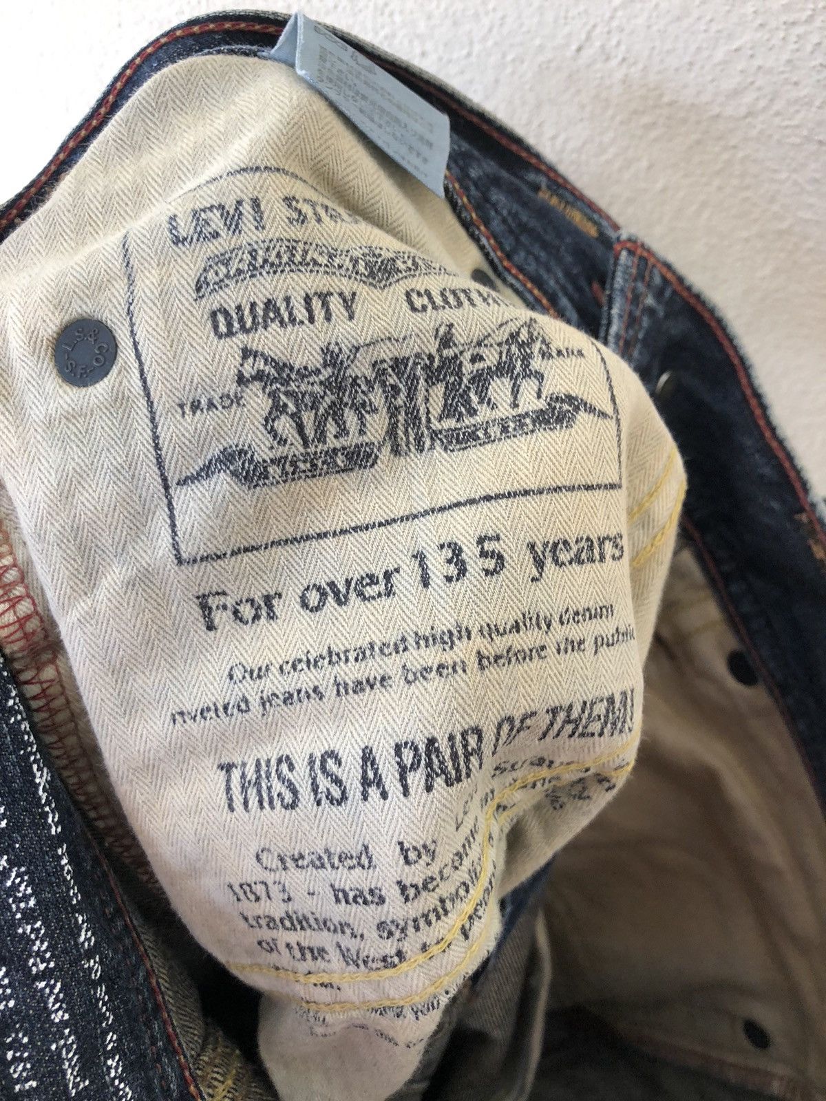 Levi's Vintage Levi’s Seasoned Disstressed Denim Size US 28 / EU 44 - 17 Thumbnail