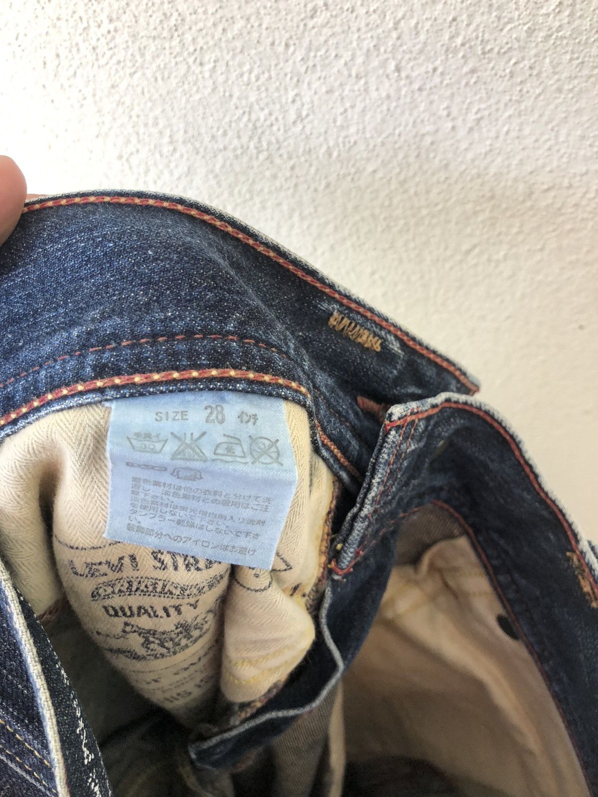 Levi's Vintage Levi’s Seasoned Disstressed Denim Size US 28 / EU 44 - 16 Thumbnail