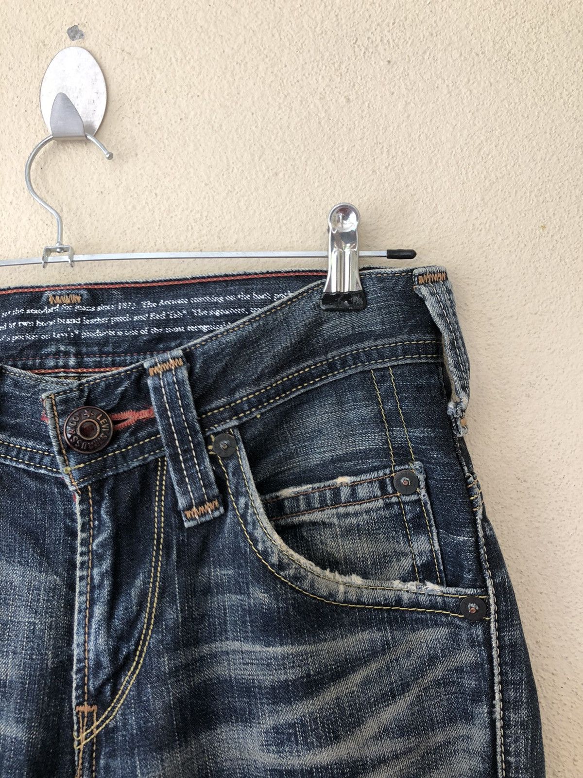 Levi's Vintage Levi’s Seasoned Disstressed Denim Size US 28 / EU 44 - 10 Thumbnail