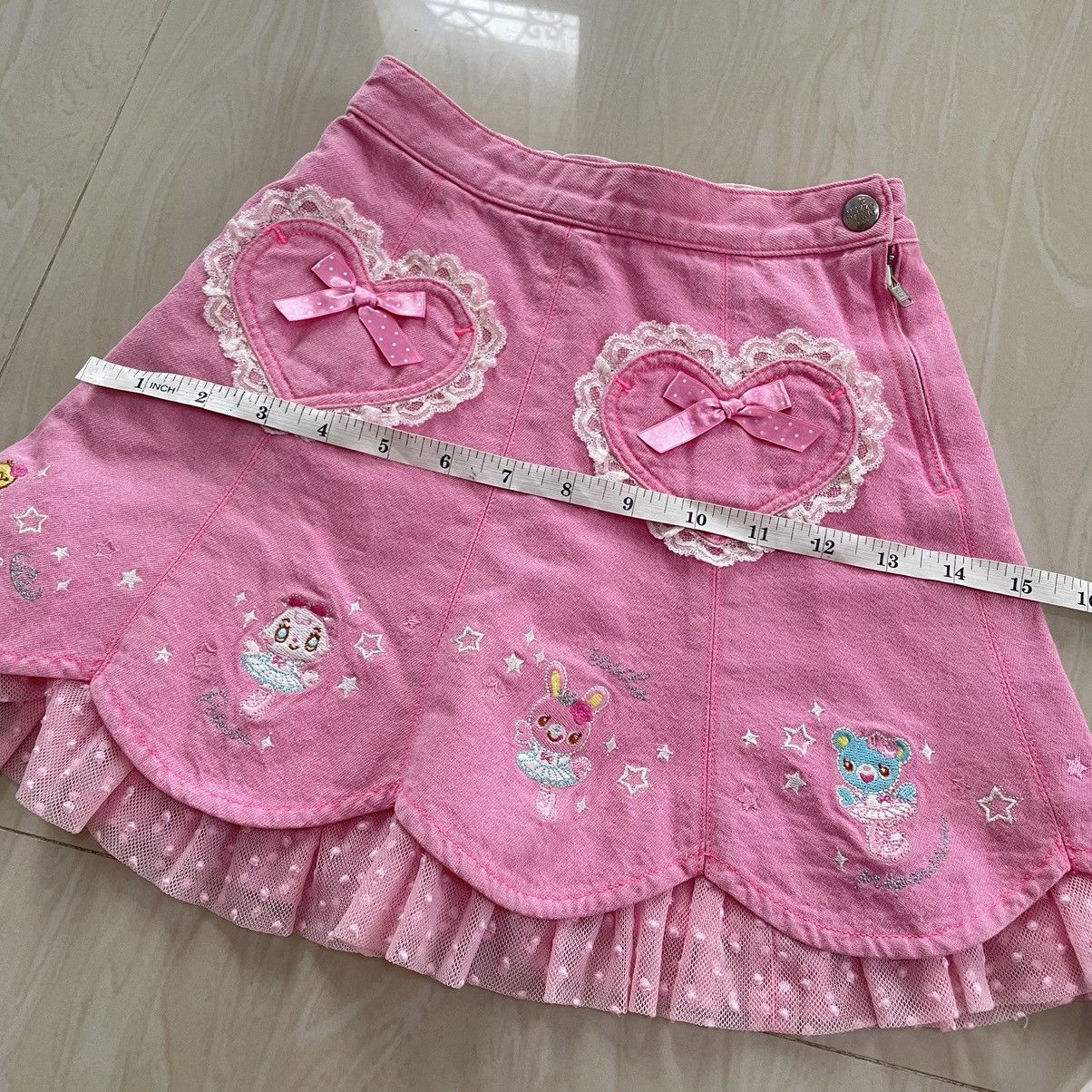 Japanese Brand 🍓Mezzo piano pink skirt🍓 Size 22" - 6 Thumbnail