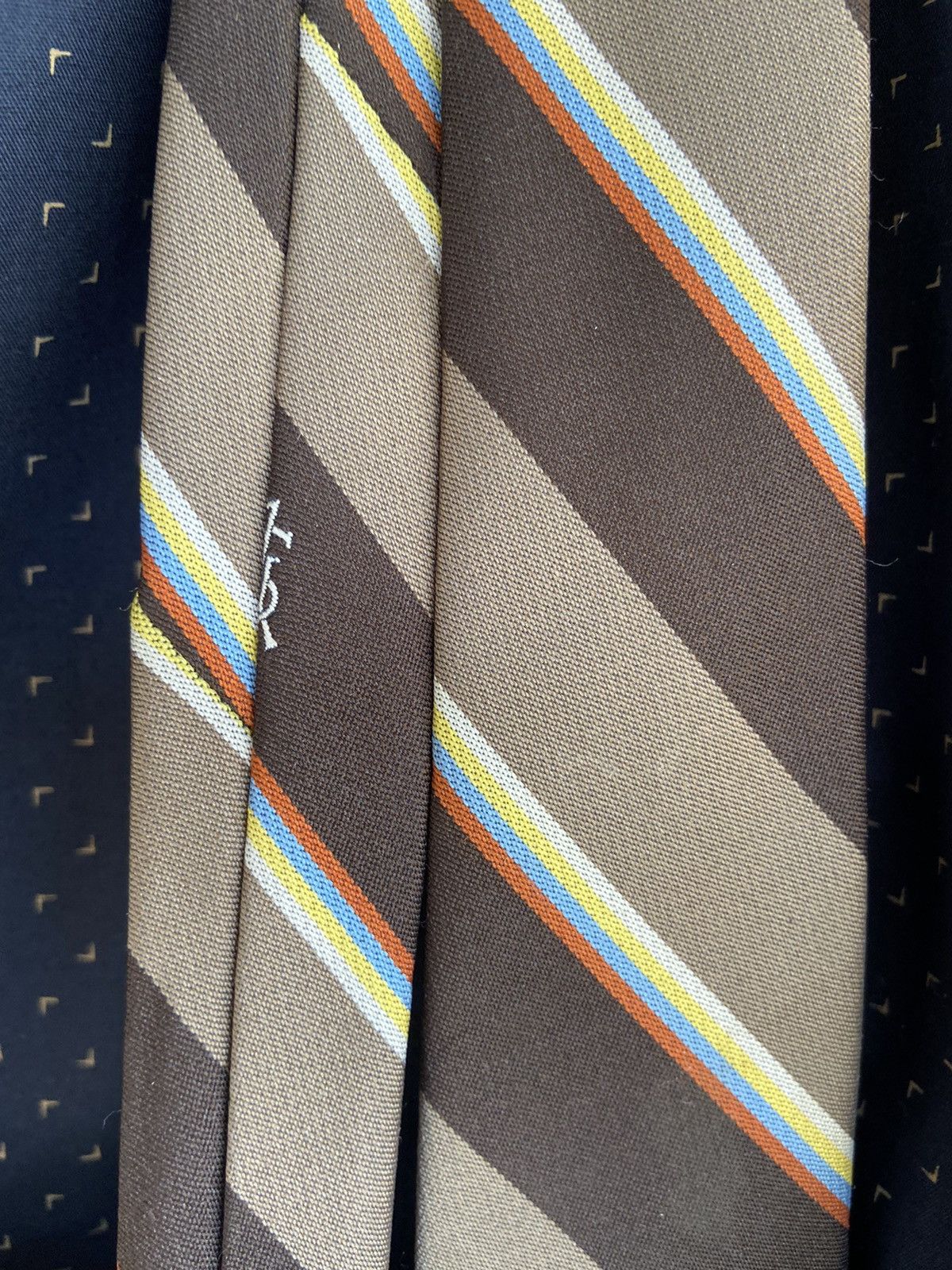 Yves Saint Laurent Yves Saint Laurent Tie Paris Size ONE SIZE - 2 Thumbnail