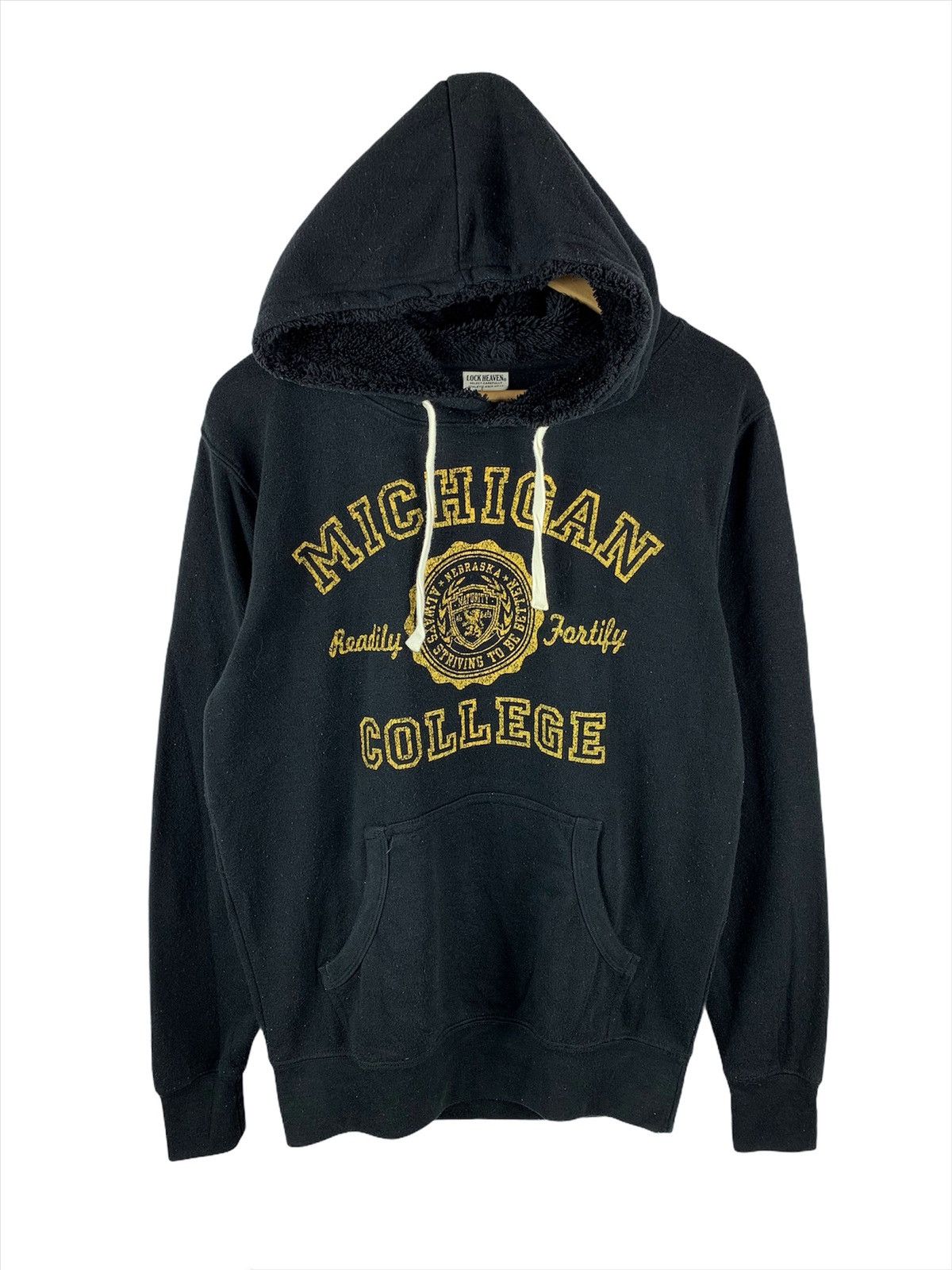 Japanese Brand Rare!!! Michigan College Sweater Hoodie Size US M / EU 48-50 / 2 - 1 Thumbnail