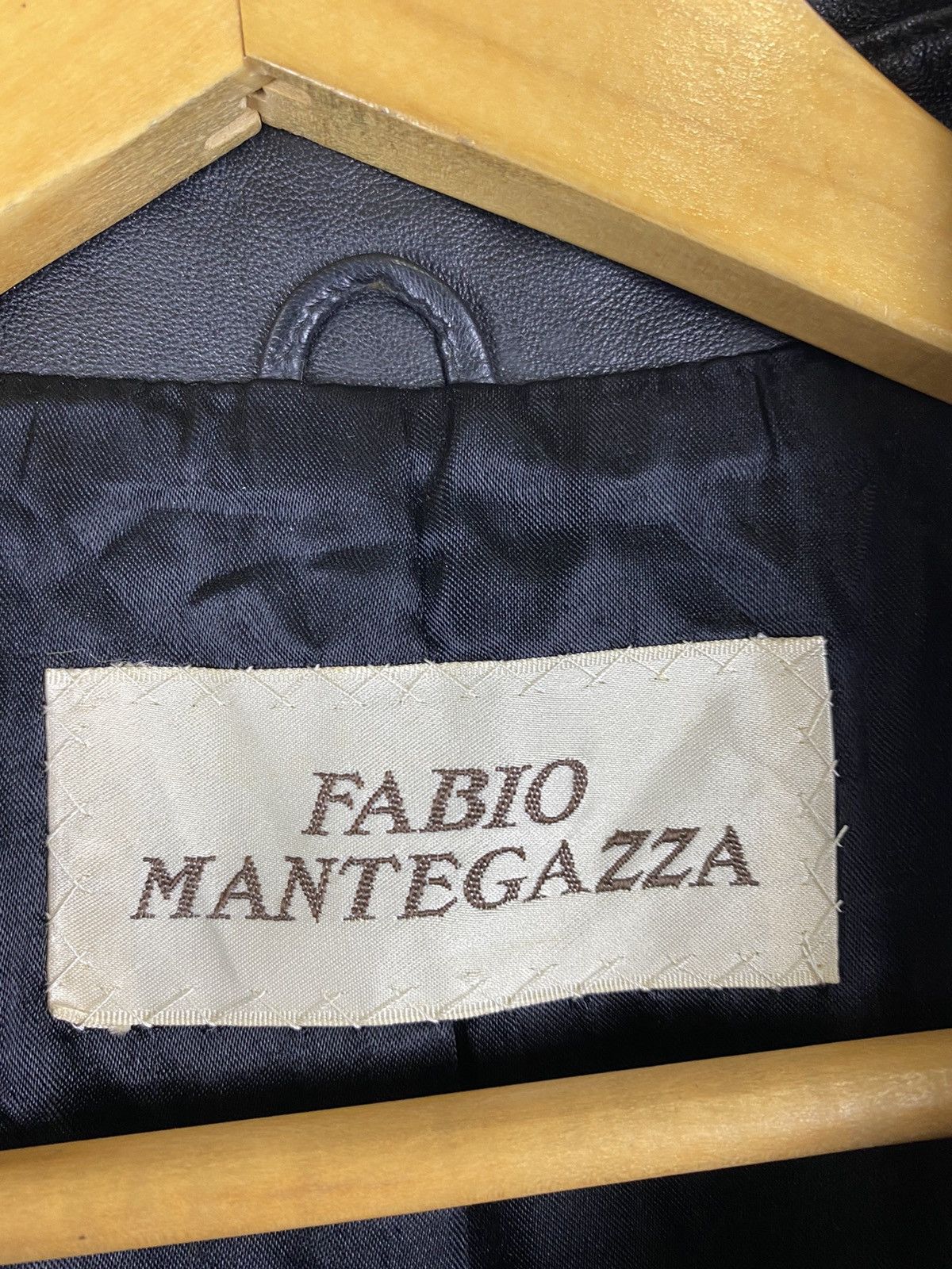 Other FABIO MANTEGAZZA LEATHER JACKET PIG SKIN Size US L / EU 52-54 / 3 - 8 Thumbnail