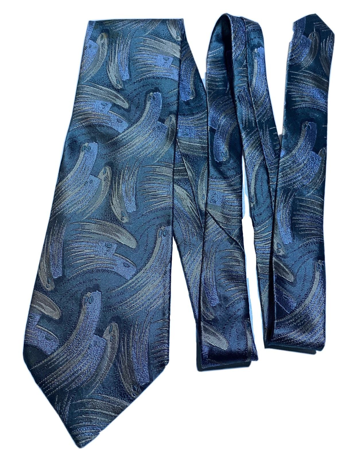 Designer × Vintage × Yves Saint Laurent VINTAGE YVES SAINT LAURENT TIE Size ONE SIZE - 1 Thumbnail