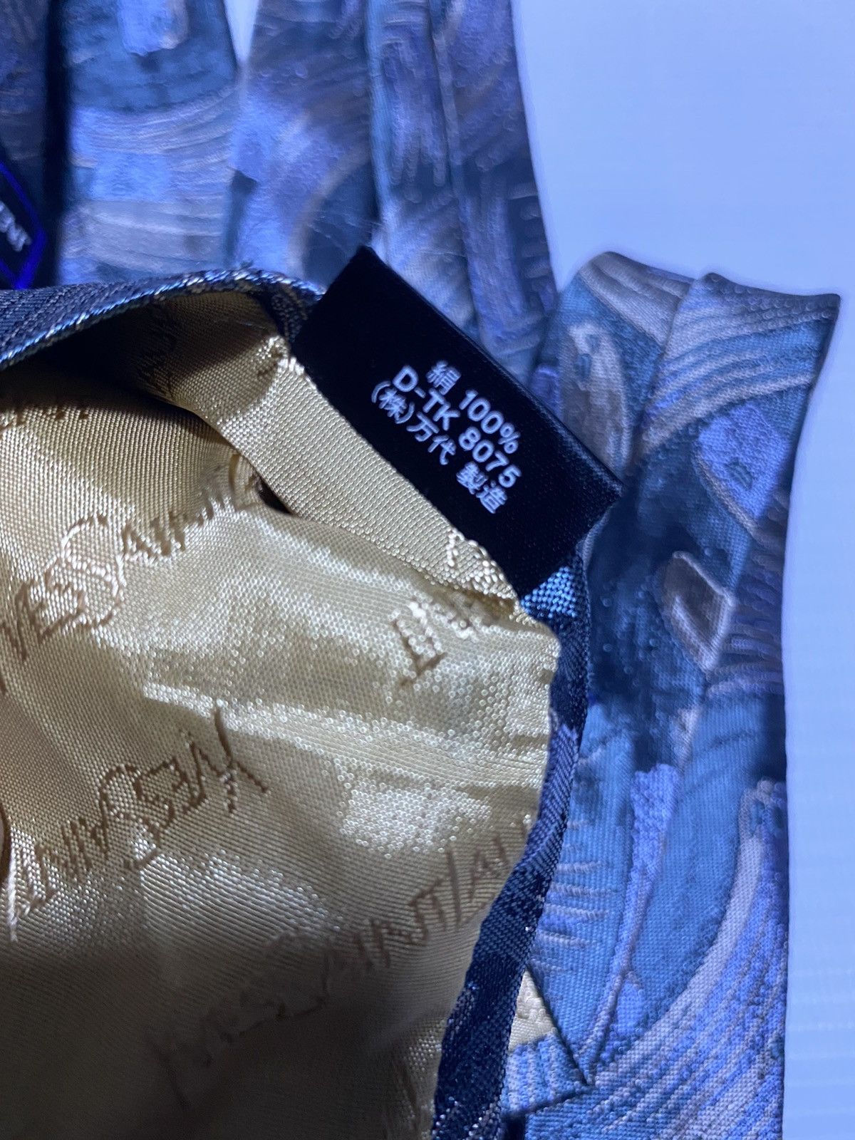 Designer × Vintage × Yves Saint Laurent VINTAGE YVES SAINT LAURENT TIE Size ONE SIZE - 5 Thumbnail