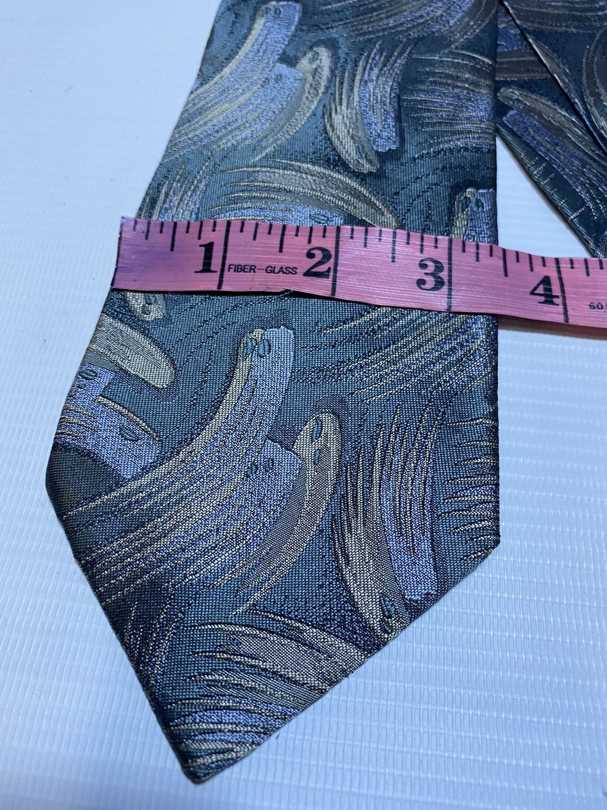 Designer × Vintage × Yves Saint Laurent VINTAGE YVES SAINT LAURENT TIE Size ONE SIZE - 7 Thumbnail