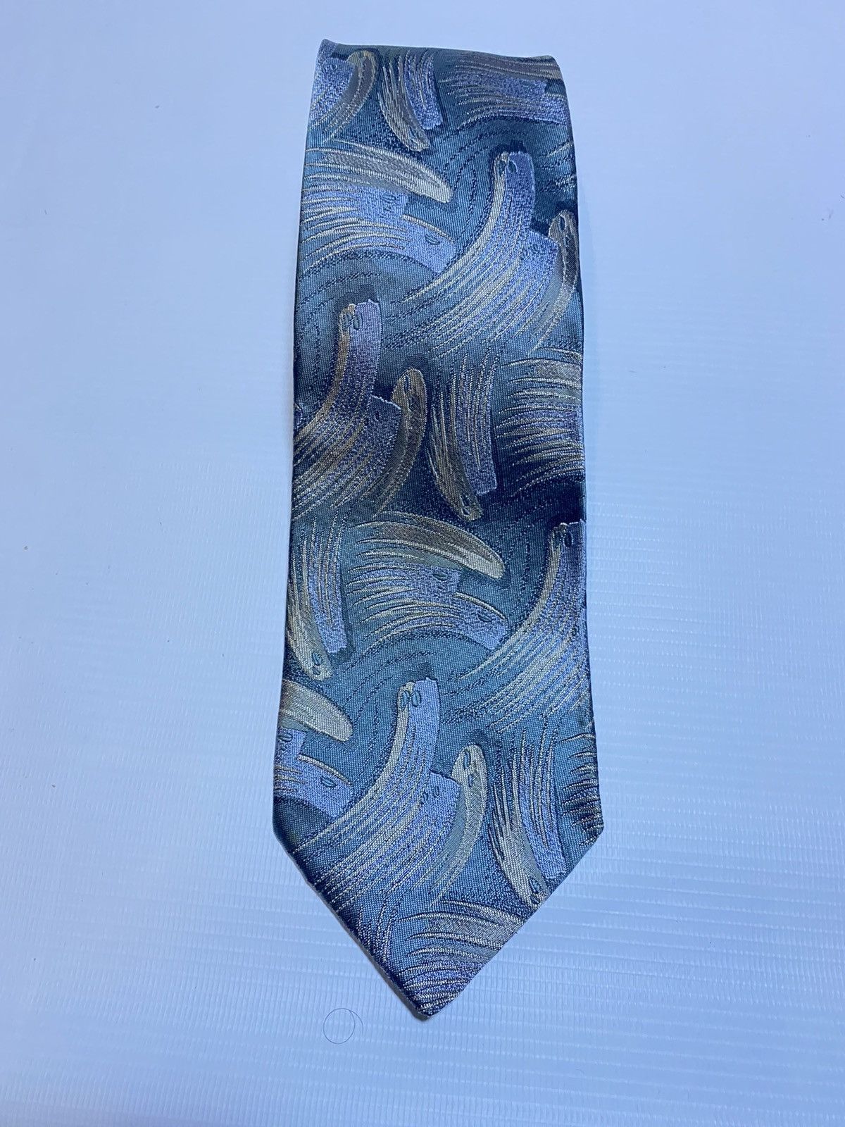 Designer × Vintage × Yves Saint Laurent VINTAGE YVES SAINT LAURENT TIE Size ONE SIZE - 2 Thumbnail
