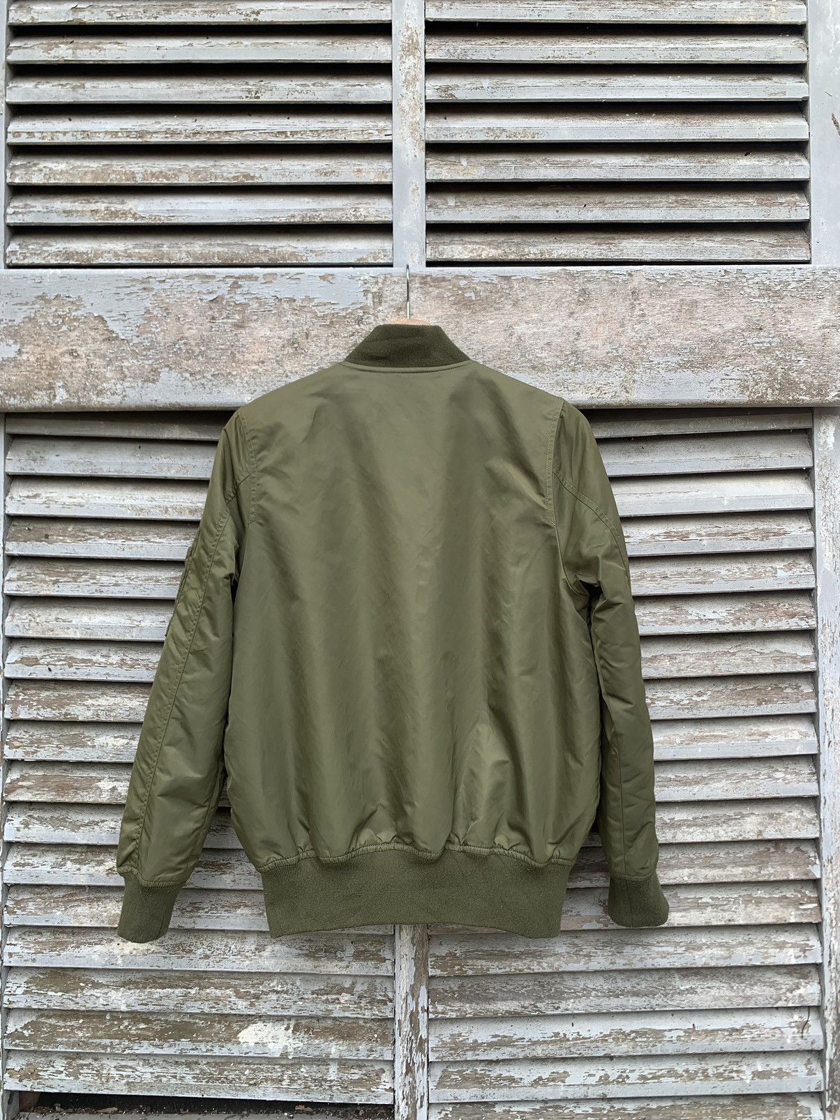 Japanese Brand 🔥SLY THERMAL INSULATION MILITARY STYLE BOMBER JACKET Size US S / EU 44-46 / 1 - 8 Thumbnail