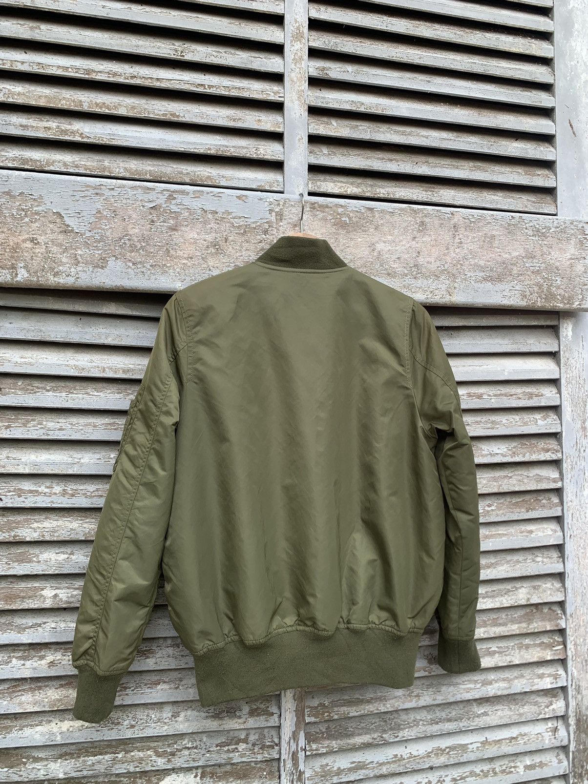 Japanese Brand 🔥SLY THERMAL INSULATION MILITARY STYLE BOMBER JACKET Size US S / EU 44-46 / 1 - 9 Thumbnail