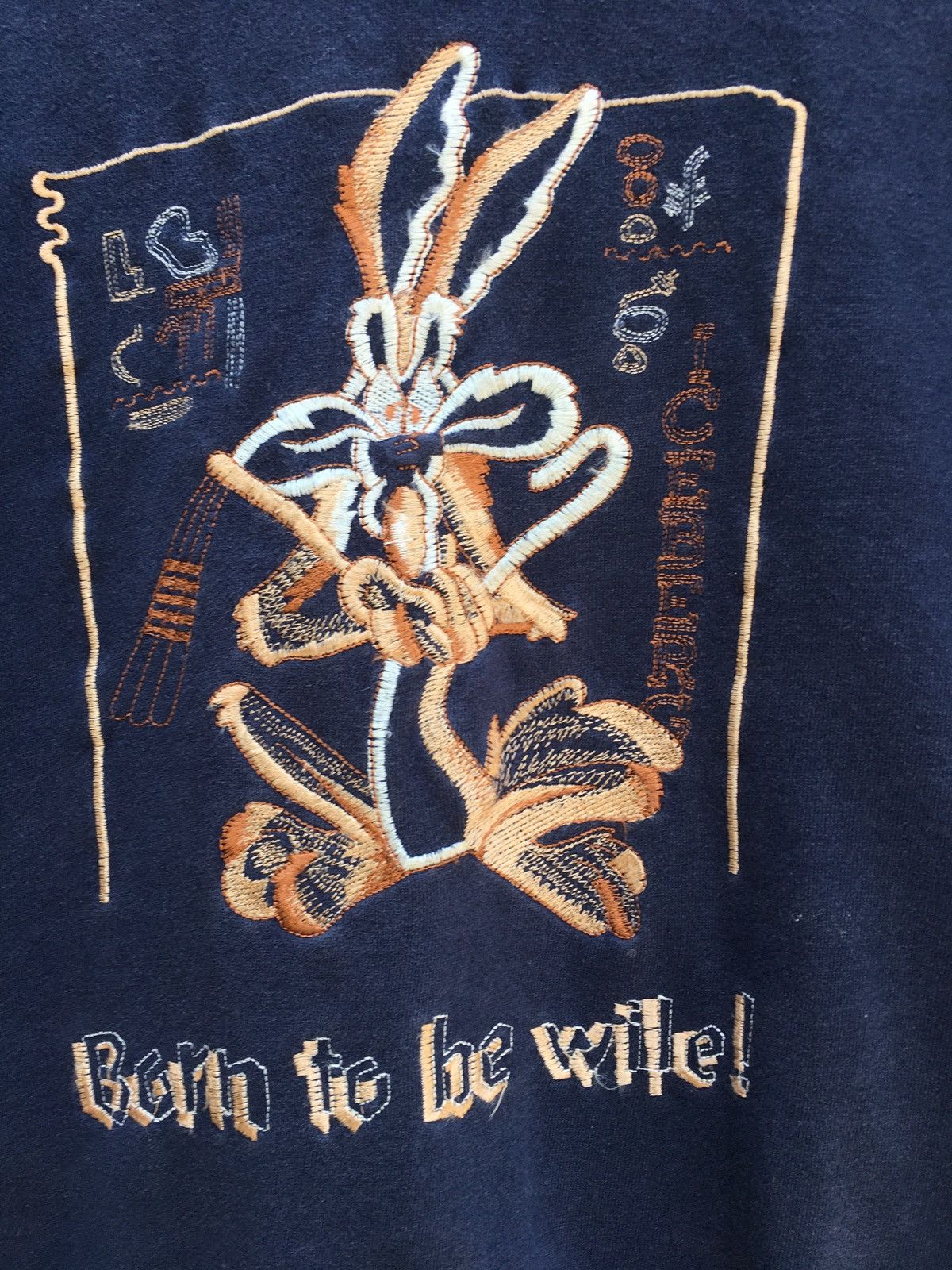Iceberg Vtg Iceberg Road Runner Embroidered Bunny CharacterDisney Size US L / EU 52-54 / 3 - 7 Thumbnail