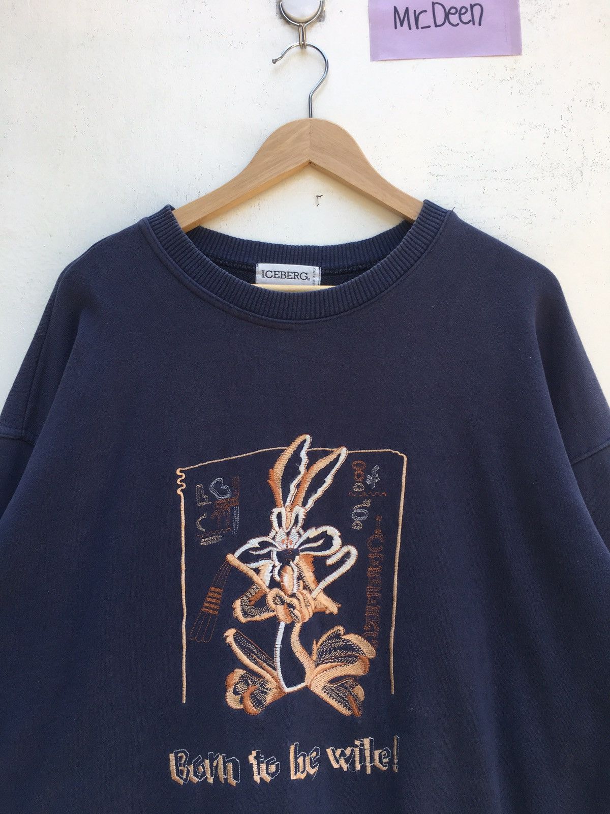 Iceberg Vtg Iceberg Road Runner Embroidered Bunny CharacterDisney Size US L / EU 52-54 / 3 - 5 Thumbnail