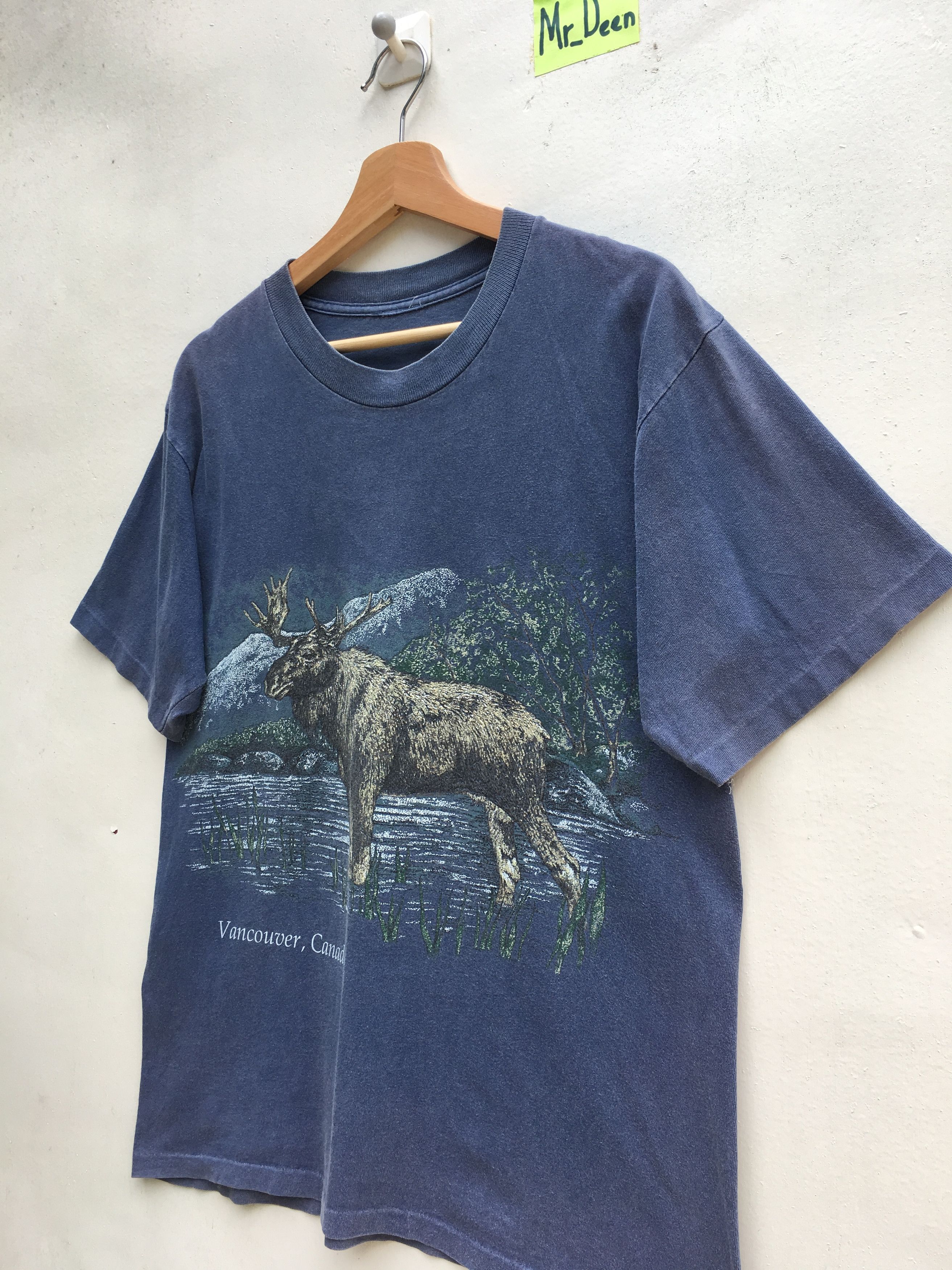 Habitat Vintage Vancouver Canada Elk Nature T-shirt Size US M / EU 48-50 / 2 - 3 Thumbnail