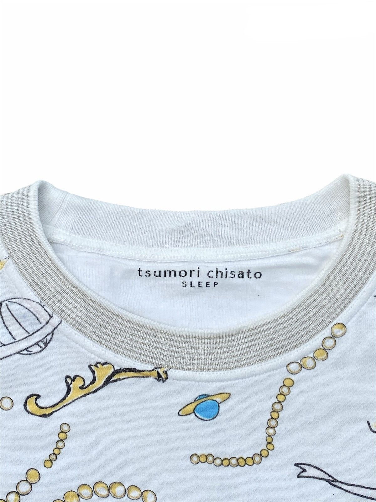 Issey Miyake Tsumori Chisato Issey Miyake Full Print Sleep Crewneck Size US M / EU 48-50 / 2 - 4 Thumbnail