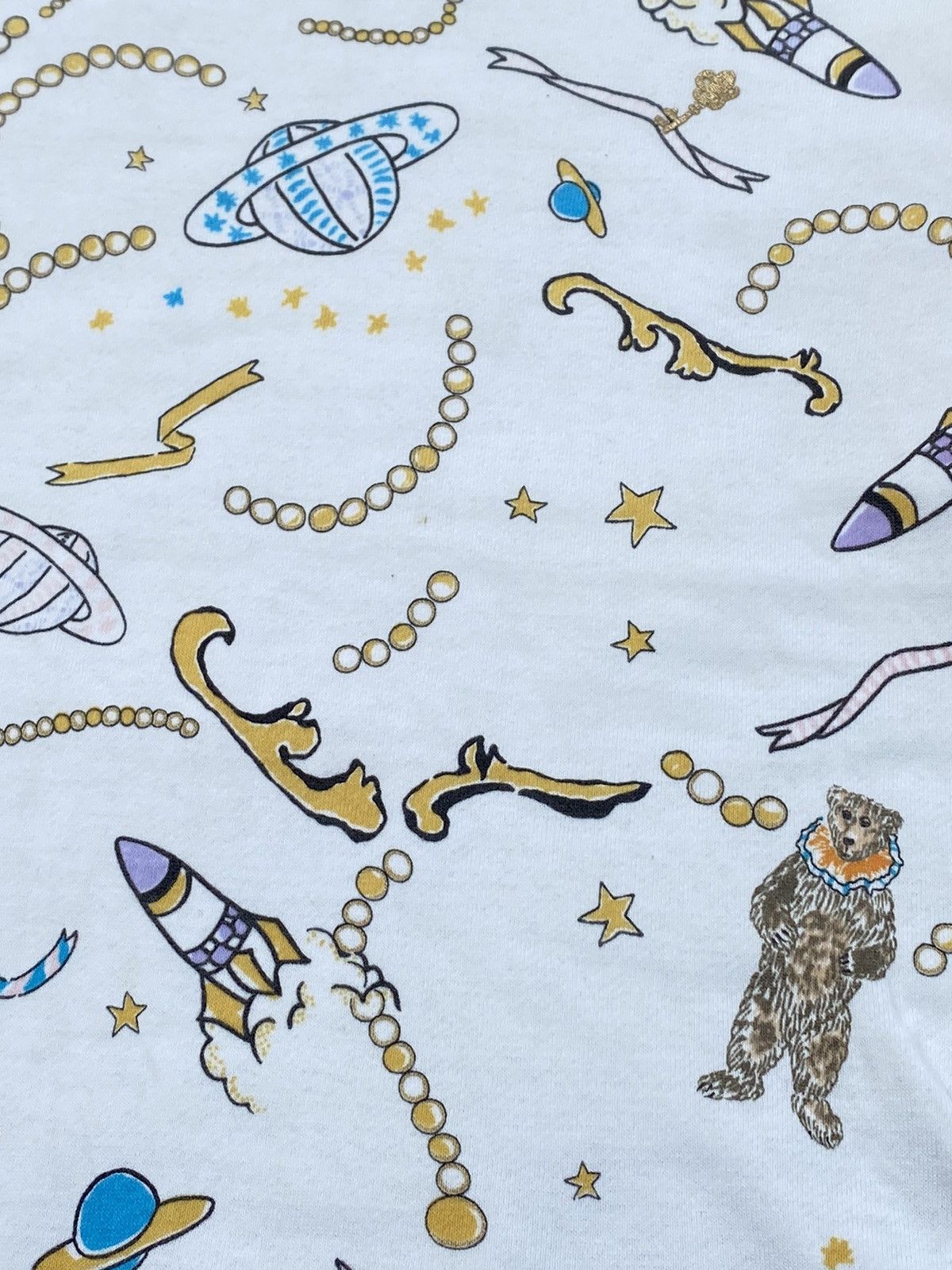 Issey Miyake Tsumori Chisato Issey Miyake Full Print Sleep Crewneck Size US M / EU 48-50 / 2 - 3 Thumbnail