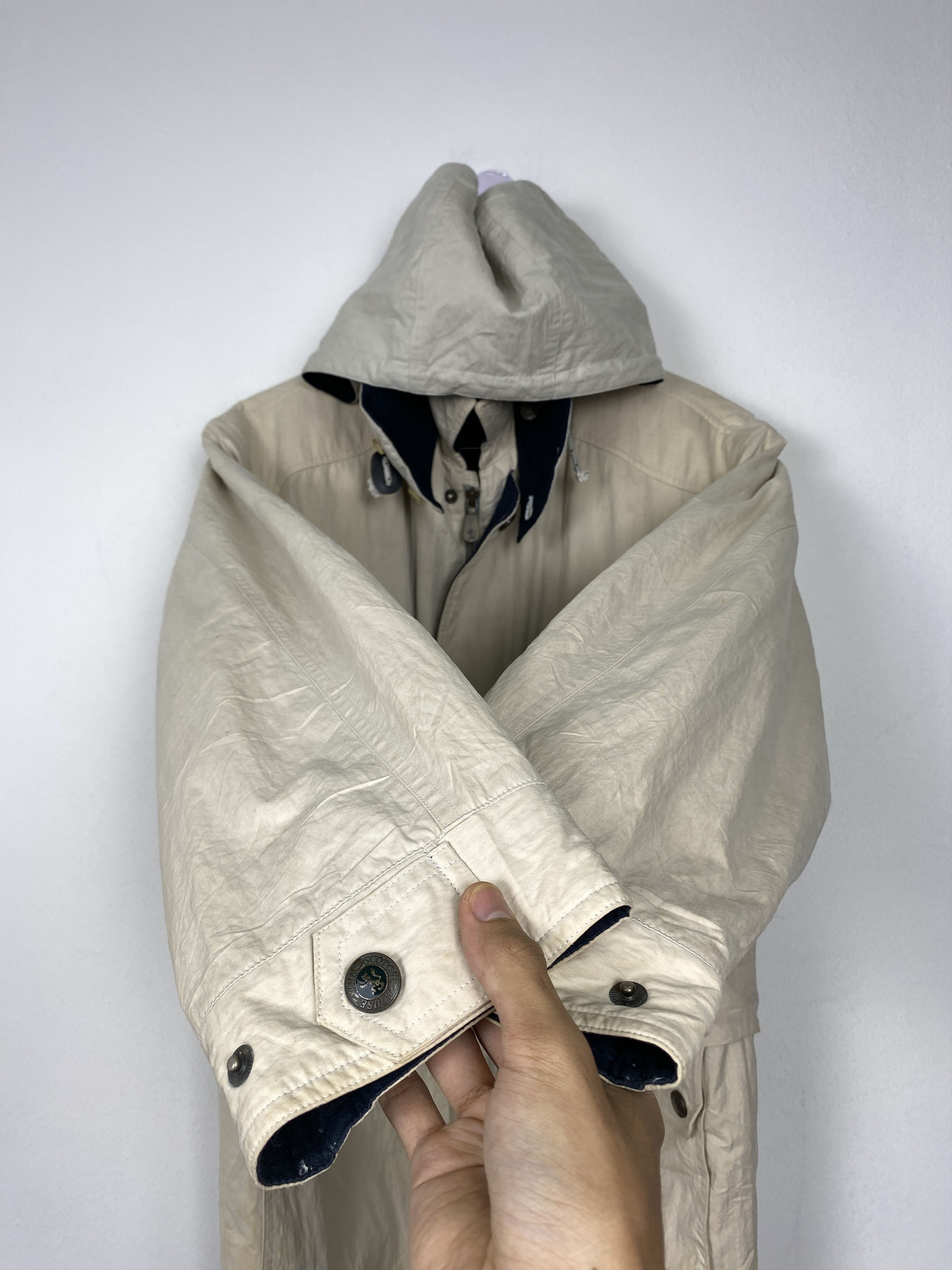 Japanese Brand Vintage The Scotch House Hoodie Quilted Lining Jacket J1604 Size US M / EU 48-50 / 2 - 7 Thumbnail