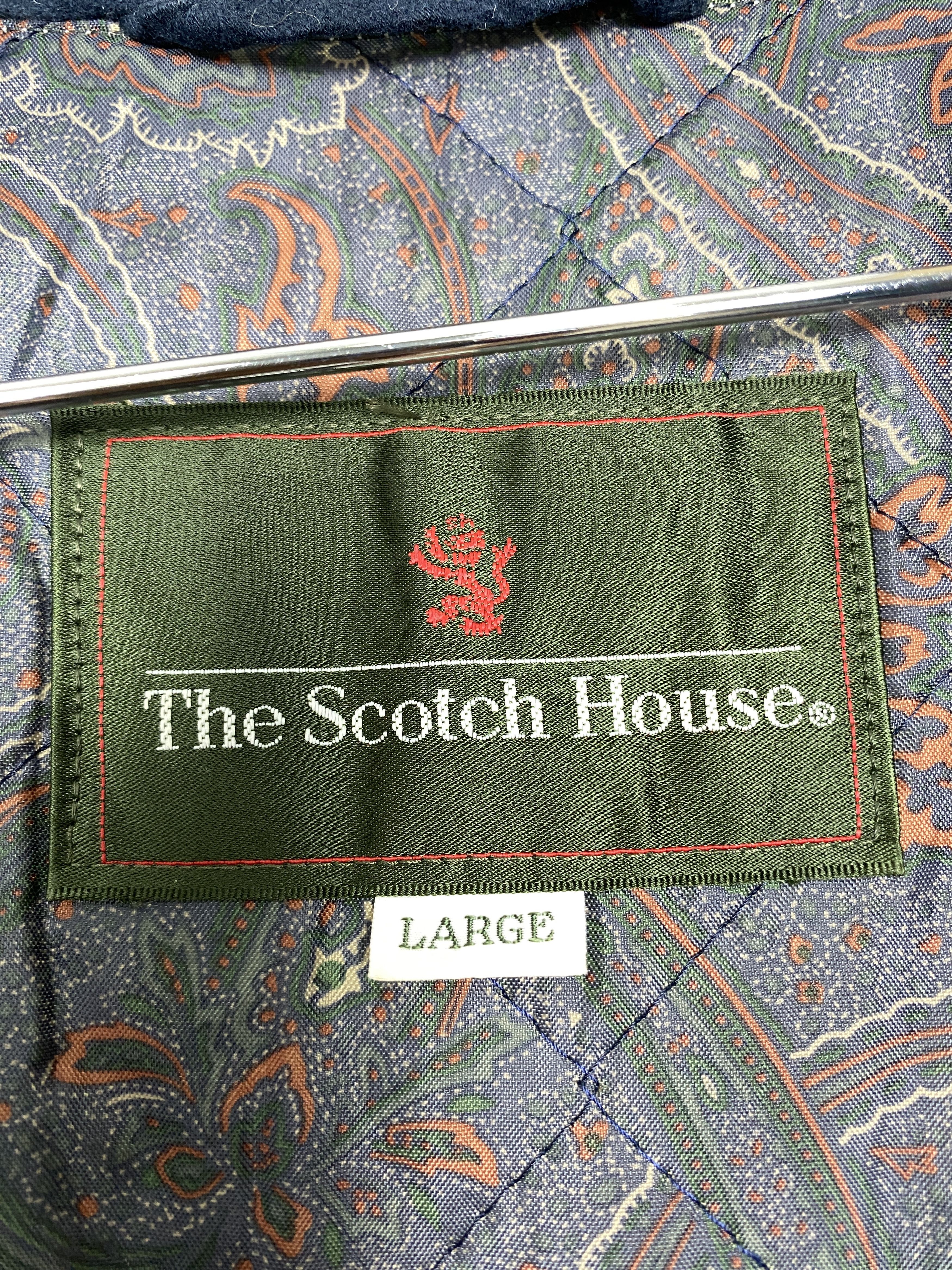 Japanese Brand Vintage The Scotch House Hoodie Quilted Lining Jacket J1604 Size US M / EU 48-50 / 2 - 14 Thumbnail