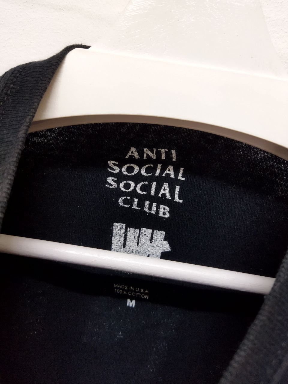 Anti Social Social Club × Undefeated ANTI SOCIAL SOCIAL CLUB x UNDEFEATED Paranoid Tee Size US M / EU 48-50 / 2 - 4 Thumbnail