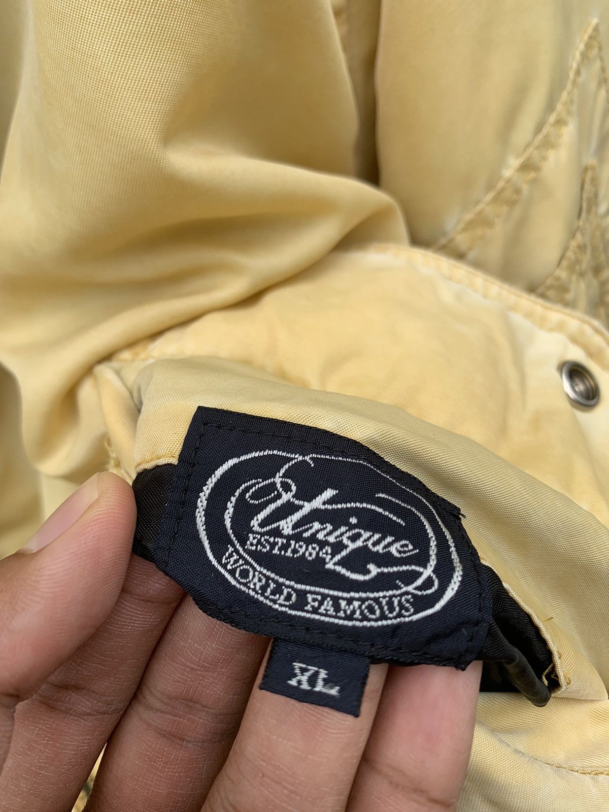 Vintage 🪖Vintage Faded MA-1 Man Intermediate Bomber Jacket UNIQUE Size US L / EU 52-54 / 3 - 10 Thumbnail