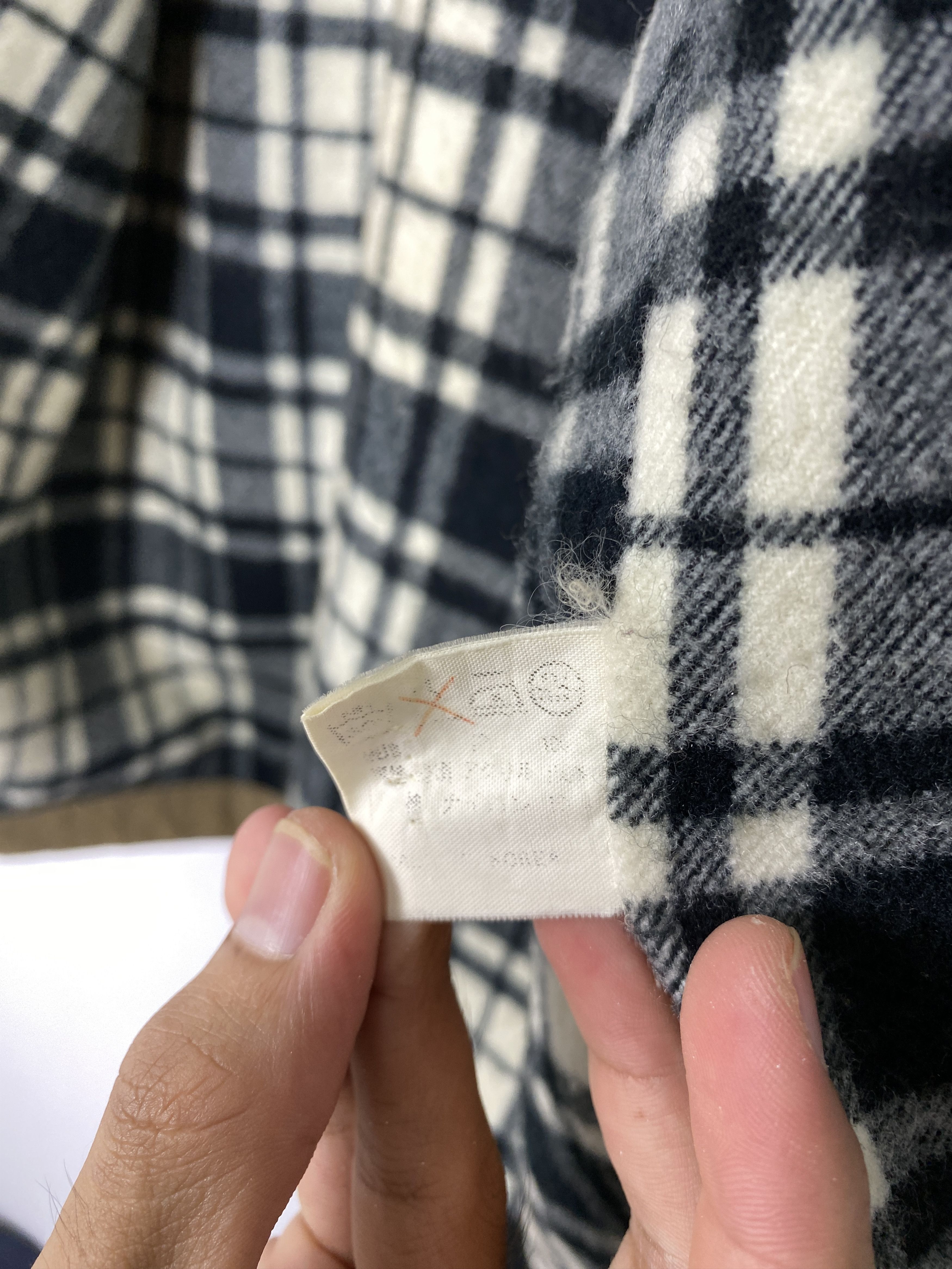 Japanese Brand Vintage Back Fire Checkered Lining Button Up Jacket J1605 Size US L / EU 52-54 / 3 - 14 Thumbnail
