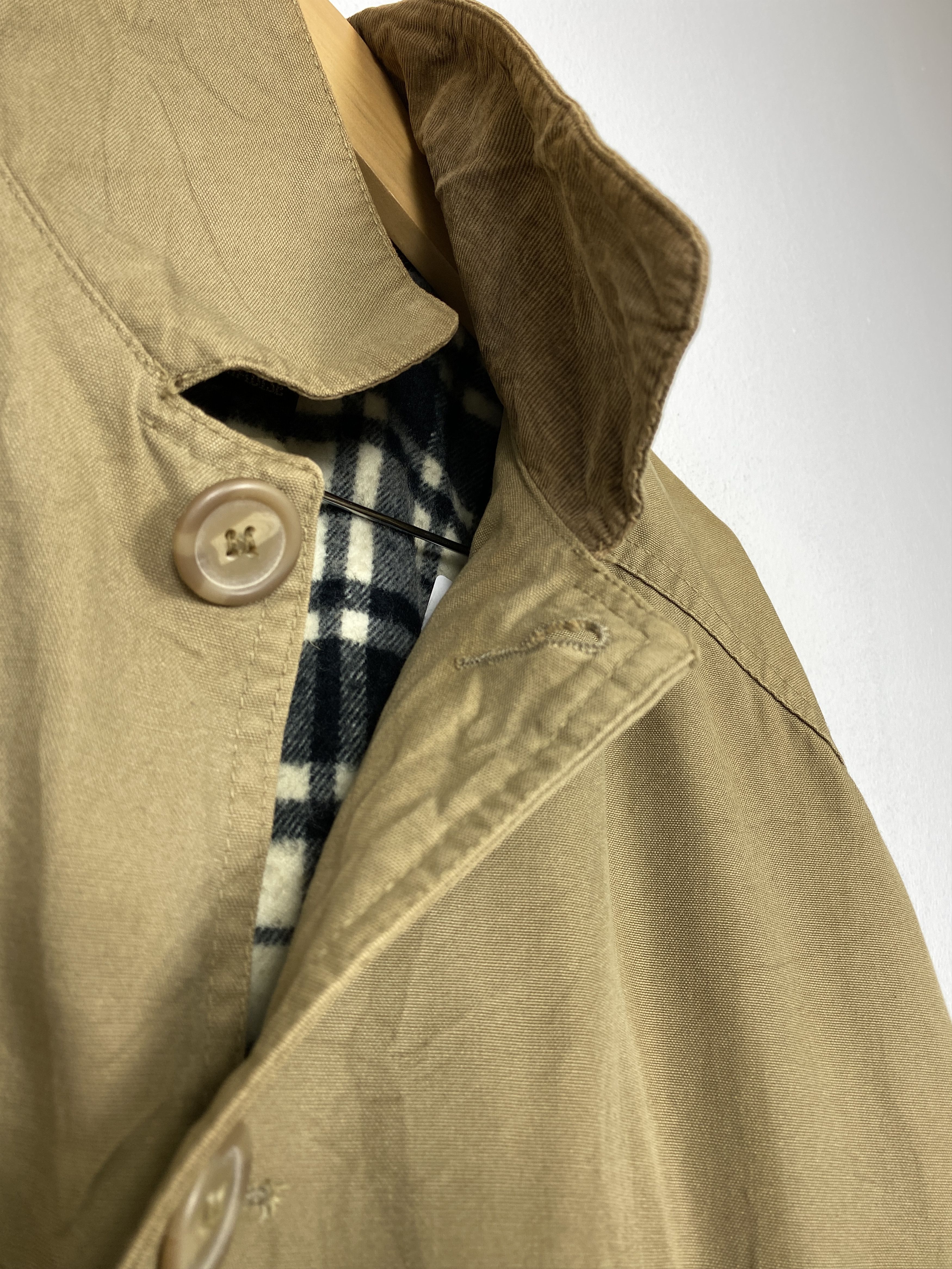 Japanese Brand Vintage Back Fire Checkered Lining Button Up Jacket J1605 Size US L / EU 52-54 / 3 - 7 Thumbnail