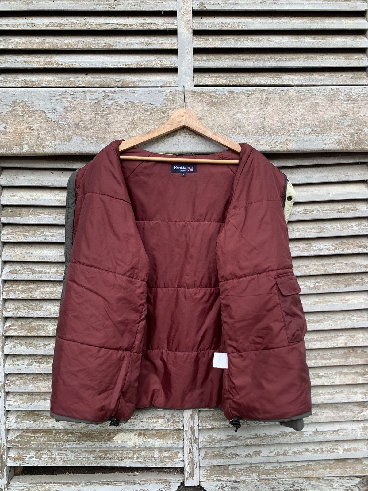 Japanese Brand 👹NORTH BURY ENGLAND Light Puffer Jacket Size US L / EU 52-54 / 3 - 7 Thumbnail