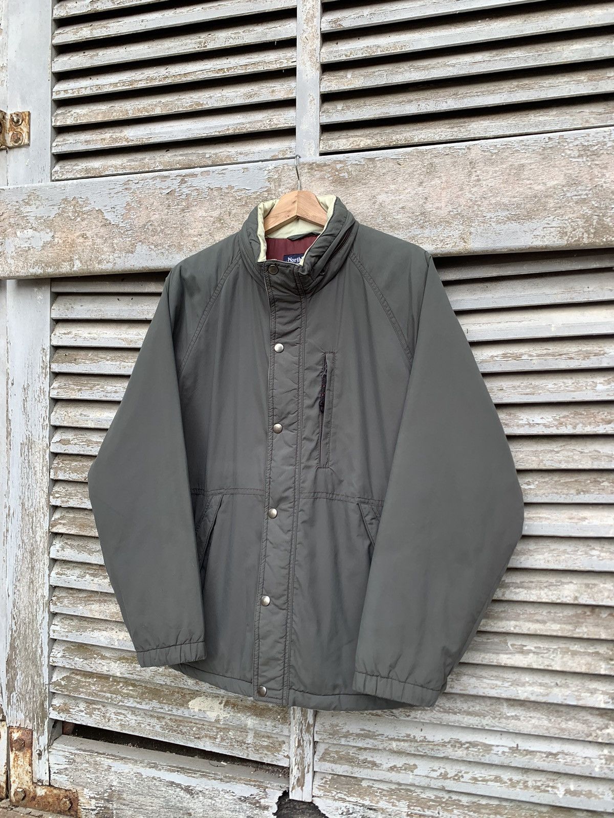 Japanese Brand 👹NORTH BURY ENGLAND Light Puffer Jacket Size US L / EU 52-54 / 3 - 1 Thumbnail