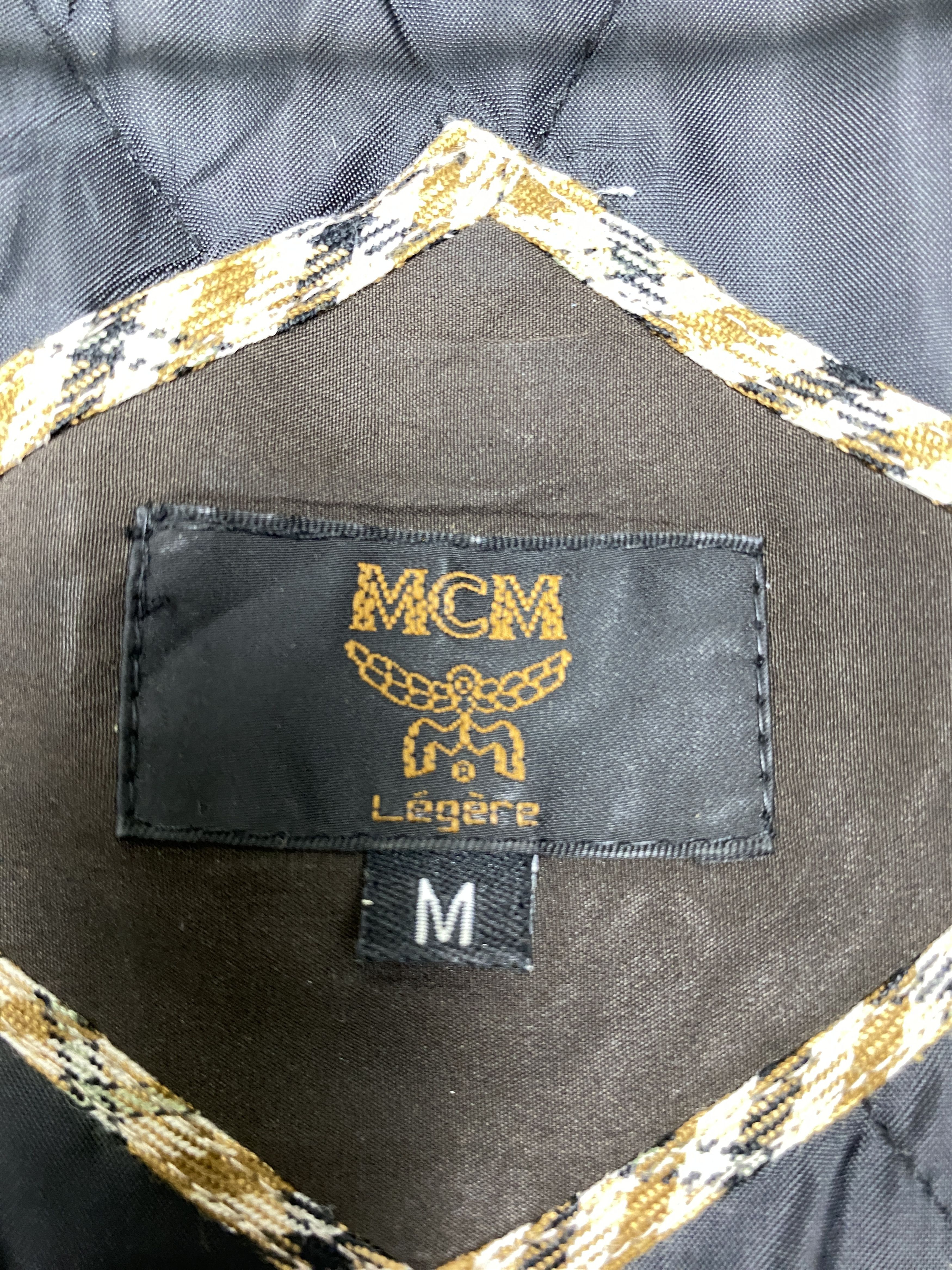 MCM Vintage MCM Quilted Lining Broken Zip Jacket J1607 Size US M / EU 48-50 / 2 - 16 Thumbnail