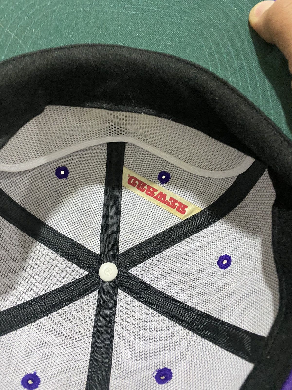 Japanese Brand 🔥Vintage🔥 “M” Japanese Baseball Hat Size ONE SIZE - 7 Thumbnail