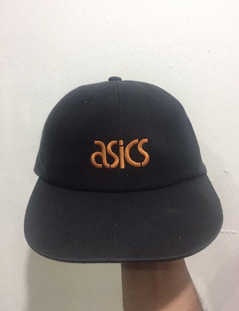 Asics 🔥Vintage🔥 Asics Japan Basic Logo Baseball Hat Size ONE SIZE - 1 Thumbnail